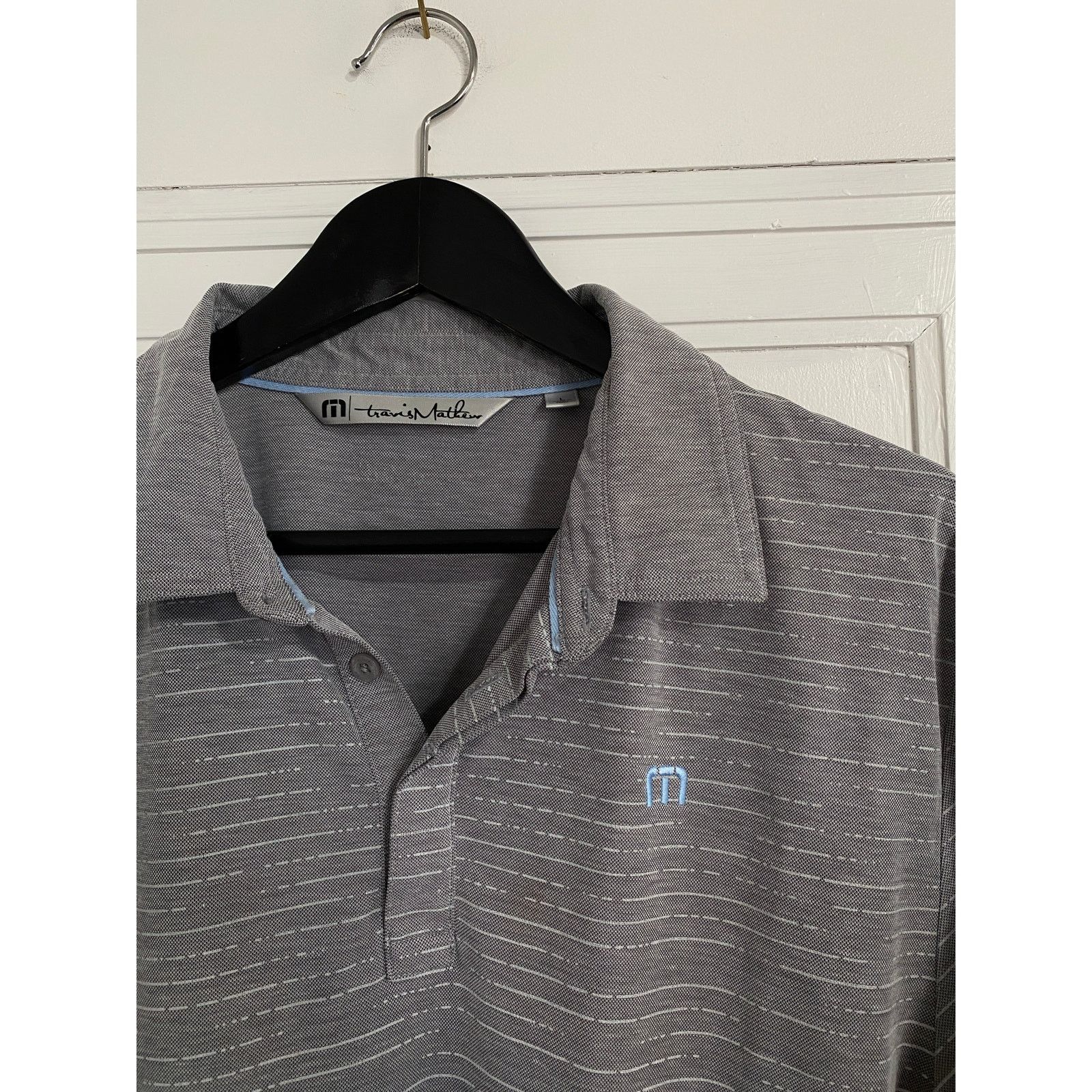 TravisMathew TravisMathew TPC Twin Cities Dark Gray Golf Polo Men's Sz L Size US L / EU 52-54 / 3 - 2 Thumbnail
