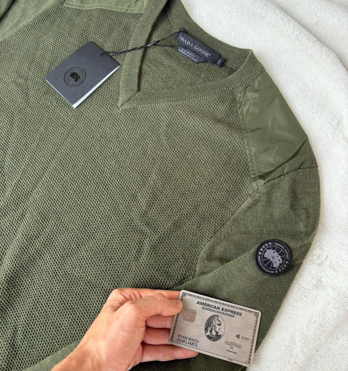 Canada Goose Canada Goose Olive McLeod Sweater Size US S / EU 44-46 / 1 - 2 Thumbnail