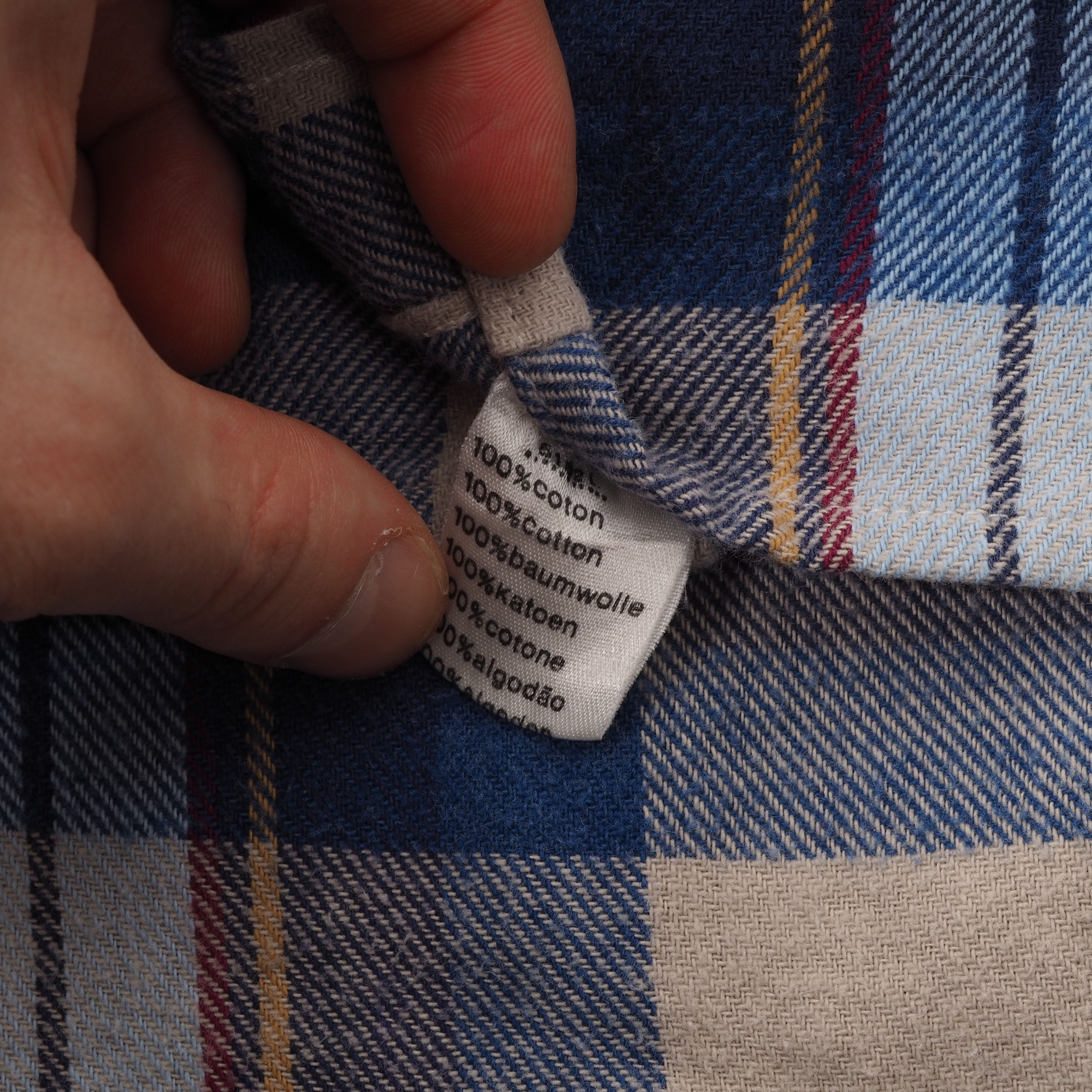 Lacoste × Vintage Lacoste Chemise Vintage Plaid Check Shirt size 43 / XL Size US XL / EU 56 / 4 - 5 Thumbnail
