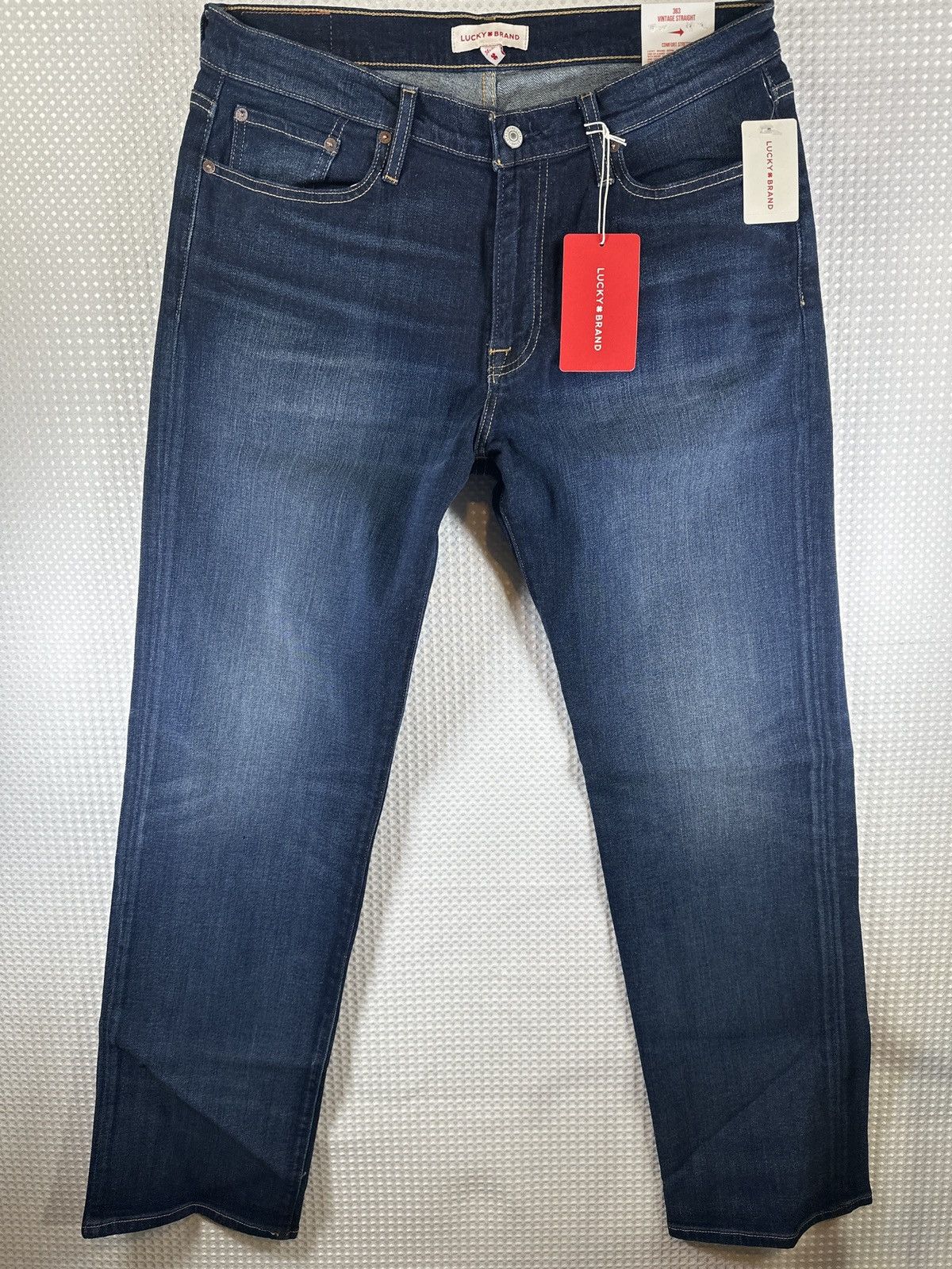 Lucky Brand Lucky Brand 363 Vintage Straight Jeans Size US 34 / EU 50 - 2 Thumbnail