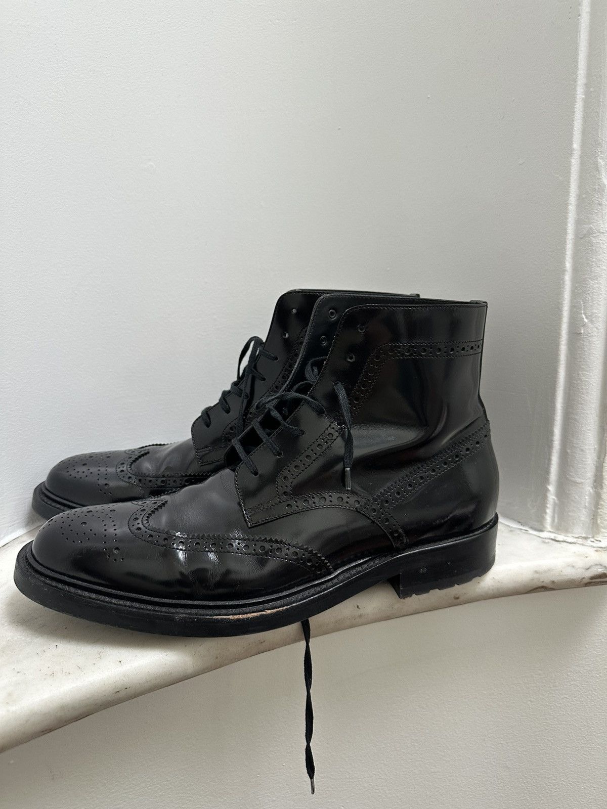 Saint Laurent Paris Brogue Army Boot Size US 11.5 / EU 44-45 - 7 Thumbnail