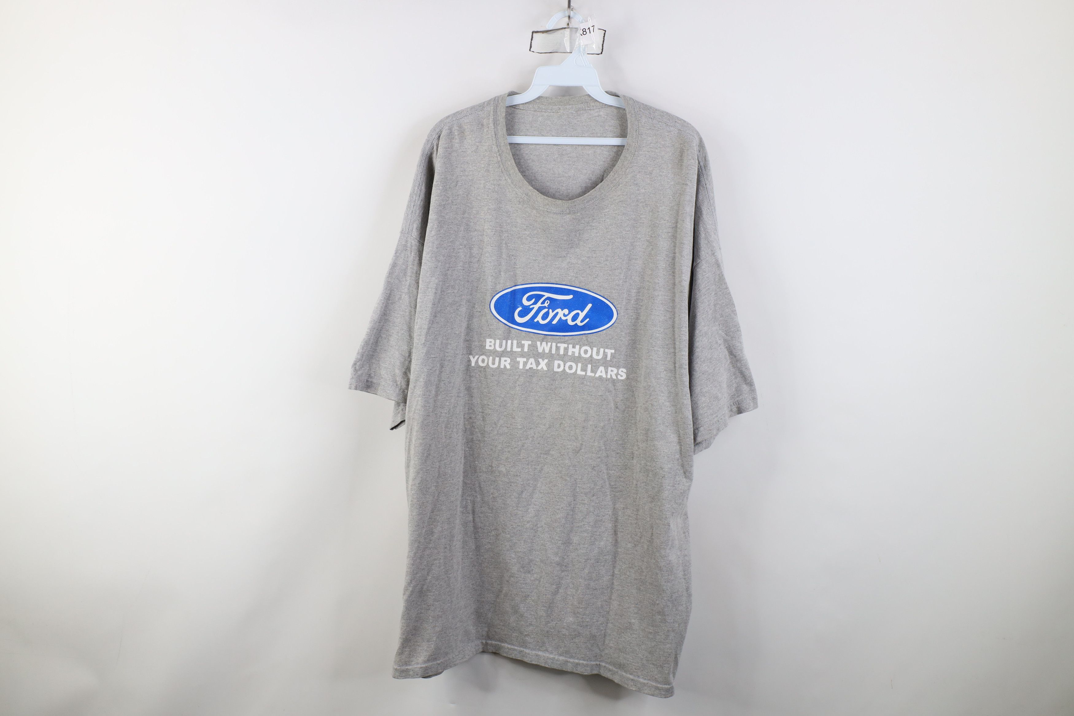 Vintage Vintage Y2K Company Built Without Your Tax Dollars T-Shirt Size US XXL / EU 58 / 5 - 1 Thumbnail