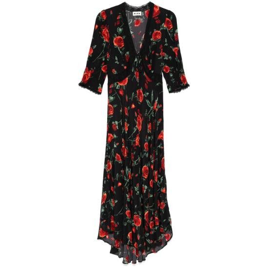 RIXO RIXO Women Dresses AMINA ROSBK BLACK Size M / US 6-8 / IT 42-44 - 1 Thumbnail