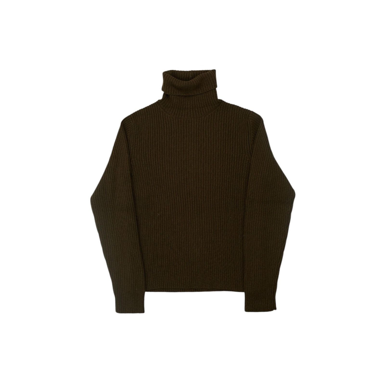 Prada Green Wool Turtleneck Sweater Size XS / US 0-2 / IT 36-38 - 1 Thumbnail