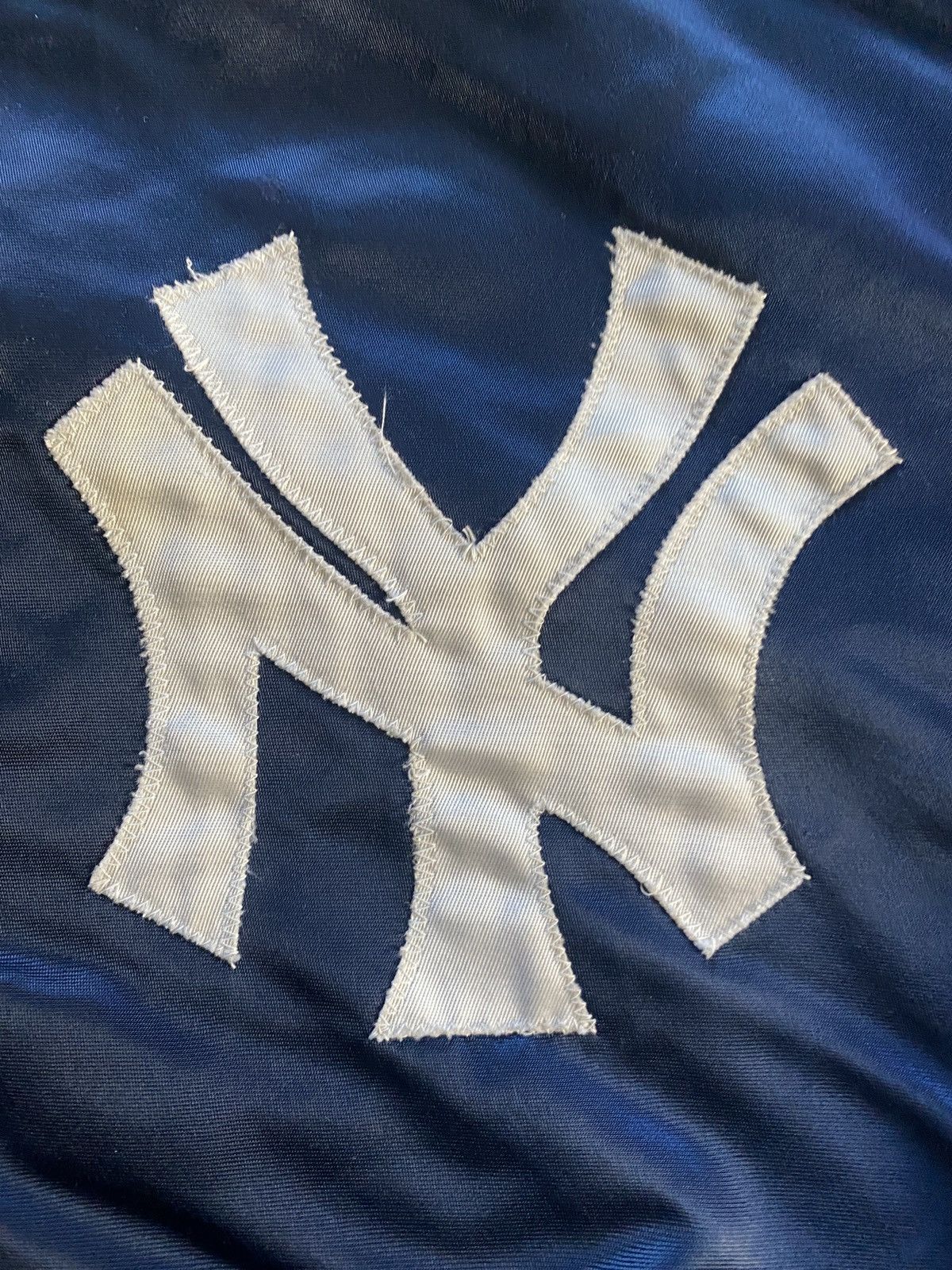 Starter Vintage 80’s New York Yankees Starter Satin Bomber Jacket Size US L / EU 52-54 / 3 - 3 Thumbnail
