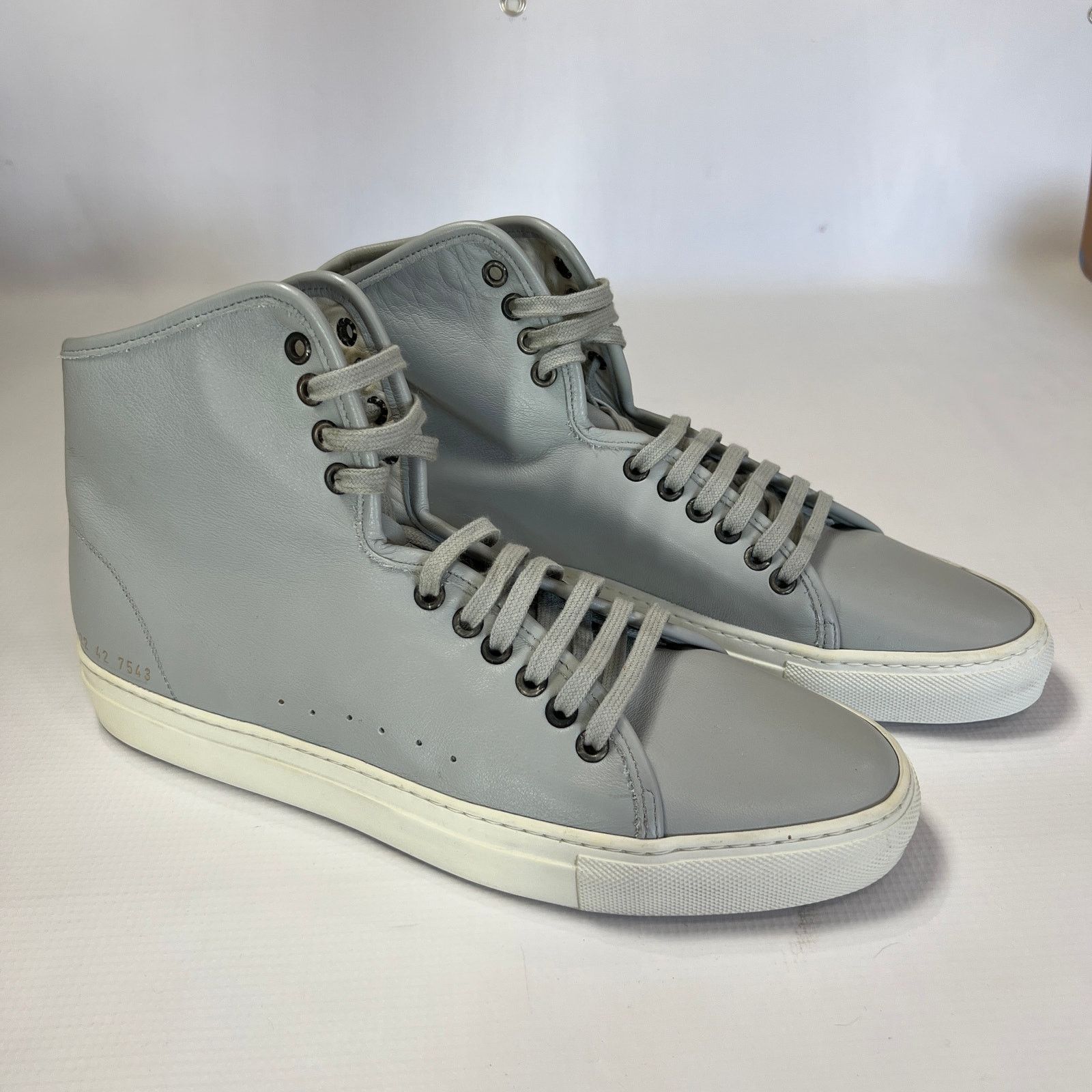 Common Projects Common Projects Tournament High Top Sneakers EU42 Grey ITALY Size US 9 / EU 42 - 18 Thumbnail
