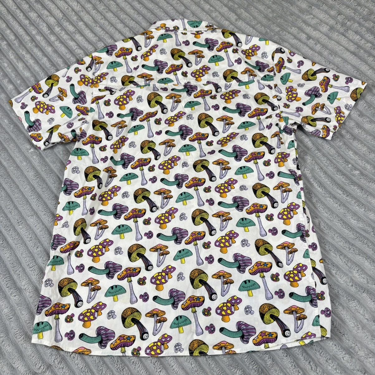 Other ALab Men's Button Down Shirt Mushrooms Multicolor Sz Large Size US L / EU 52-54 / 3 - 9 Thumbnail