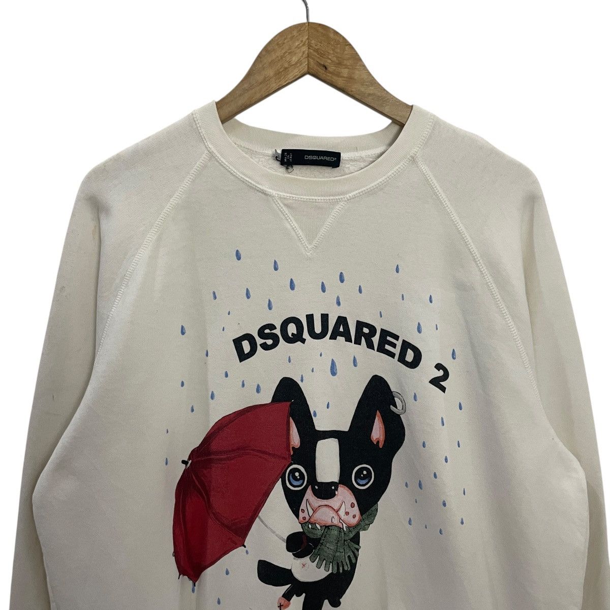 Dsquared2 Vintage Dsquared2 Big Logo Sweatshirt Size US L / EU 52-54 / 3 - 2 Thumbnail