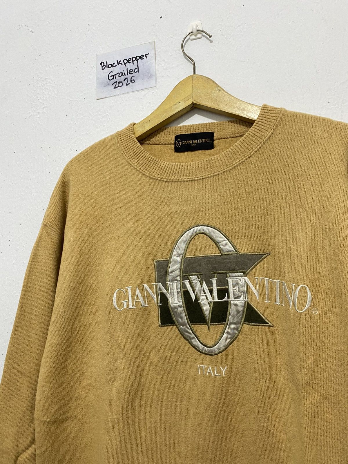 Gianni Valentino Vintage Gianni Valentino Sweatshirt Size US L / EU 52-54 / 3 - 2 Thumbnail