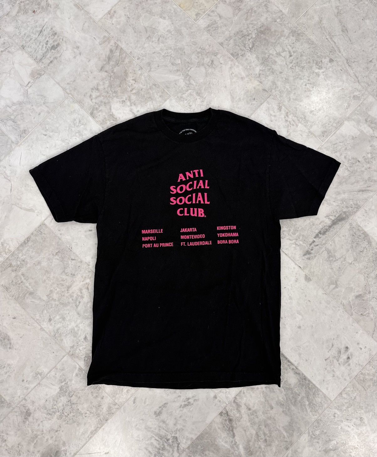 Anti Social Social Club Anti Social Social Club Logo Tee Size US L / EU 52-54 / 3 - 2 Thumbnail