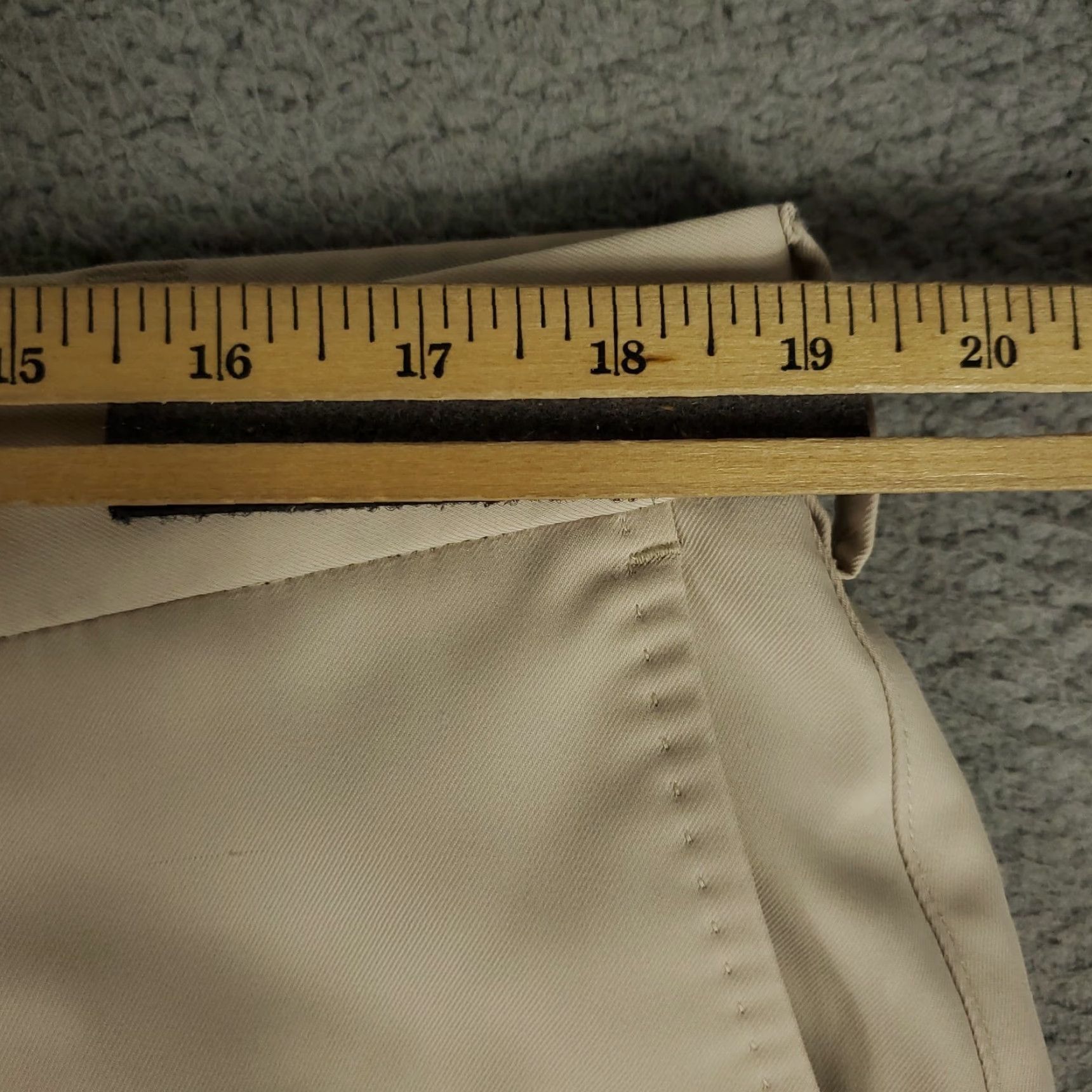 Peter Millar Peter Millar Pants Mens 38x33 Beige Chino Trousers Slim Fit Slash Pockets Regular Inseam 33 Hem Straight Front Flat Front LI** Size US 38 / EU 54 - 6 Thumbnail
