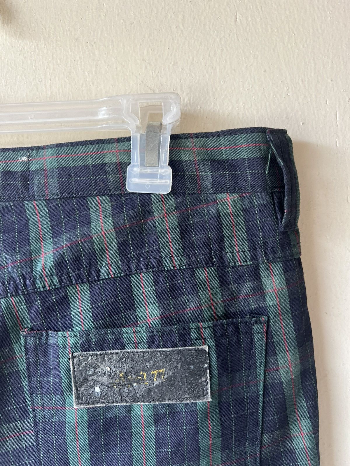 April 77 Vintage 2000s April 77 Joey Hi-Standard 1955 Check Pant Size US 31 - 20 Thumbnail