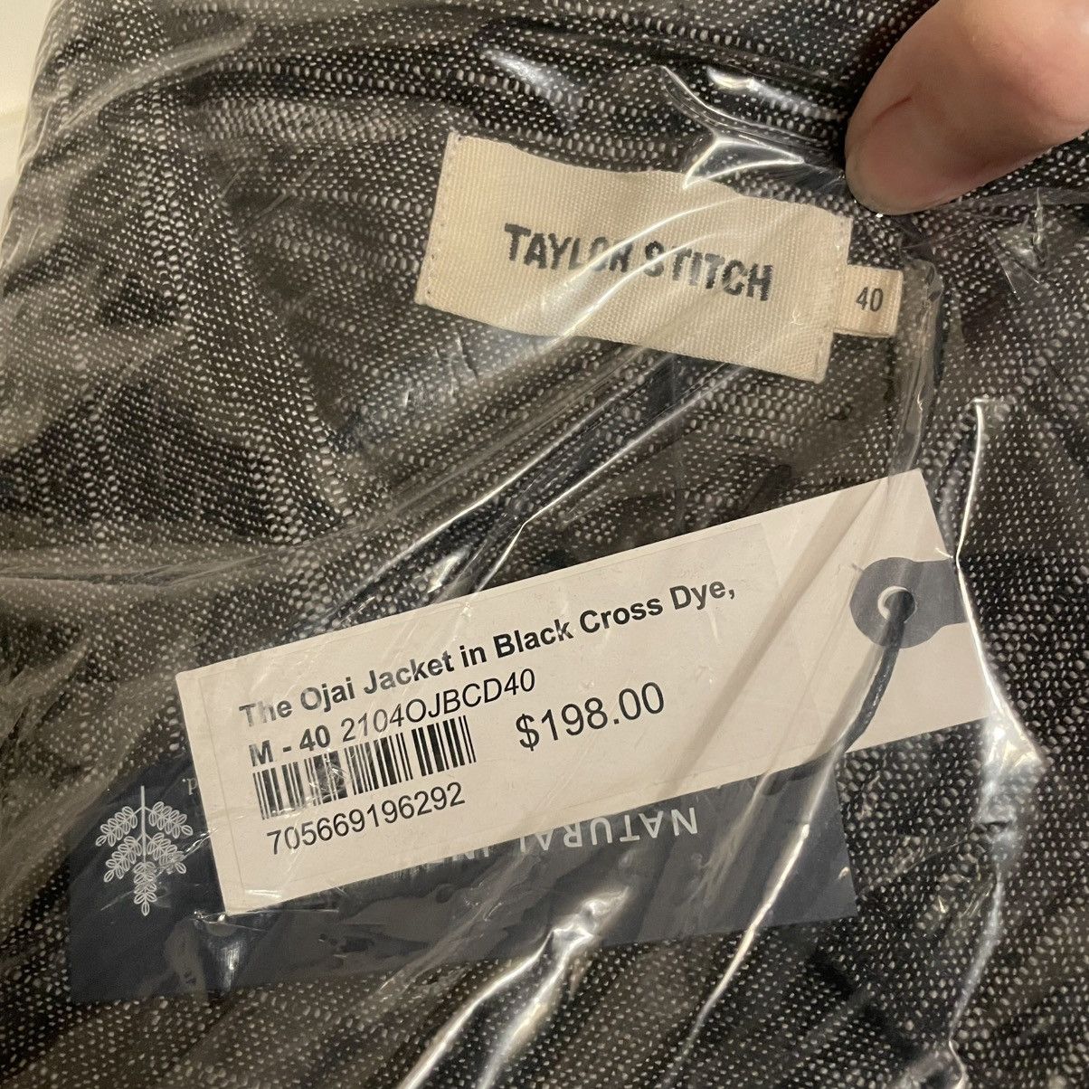Taylor Stitch Taylor Stitch The Ojai jacket in black cross dye barn chore Size US M / EU 48-50 / 2 - 8 Thumbnail