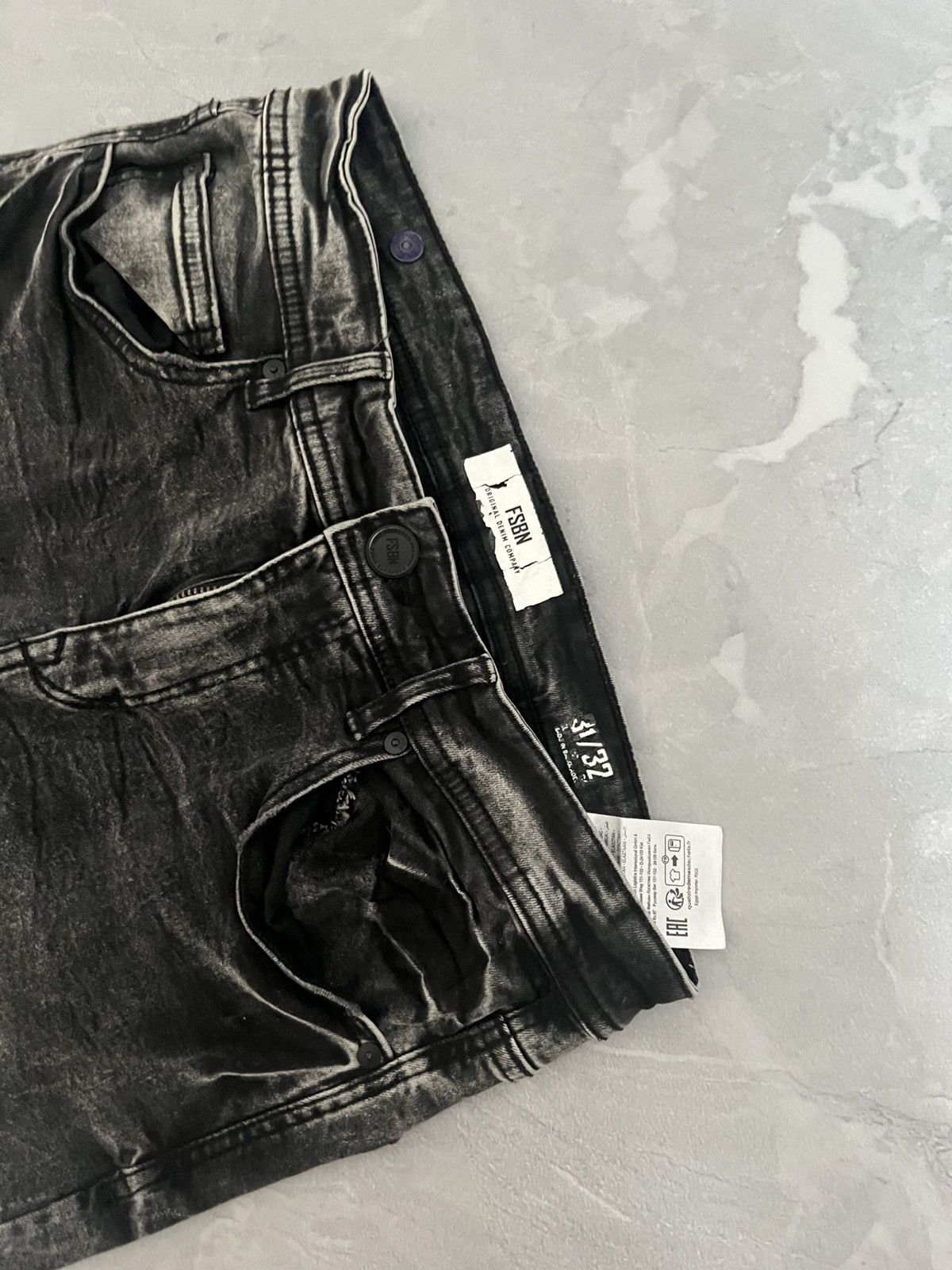 Japanese Brand Vintage Faded Skinny Underground / Balenciaga Style Retro 90 Size US 30 / EU 46 - 6 Thumbnail
