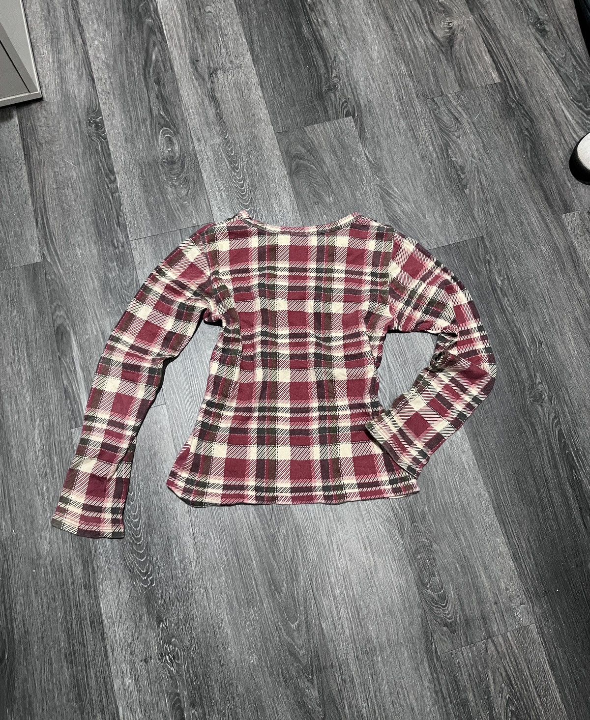 Hysteric Glamour Vintage Flannel Plaid Longsleeve Hysteric Glamour Y2K Punk Size XS / US 0-2 / IT 36-38 - 4 Thumbnail