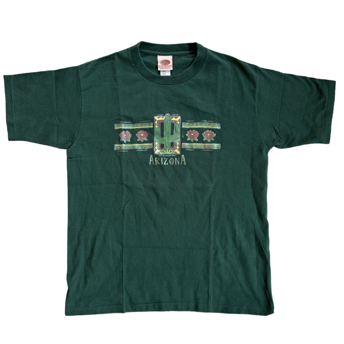 Vintage Vintage Single Stitch Arizona T-Shirt Size US L / EU 52-54 / 3 - 2 Thumbnail