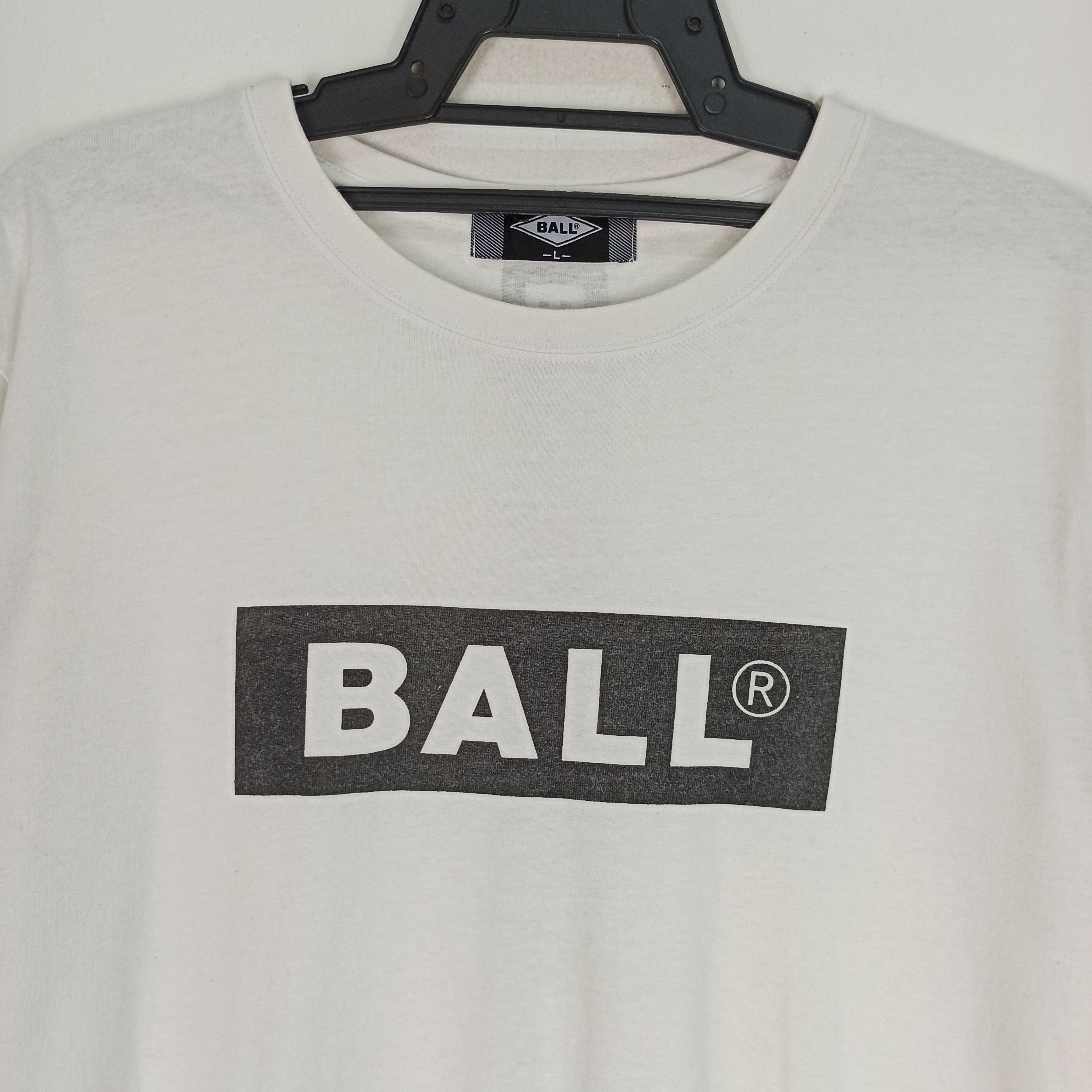 Japanese Brand RARE BALL RIMINI ITALIA STREETWEAR TSHIRT Size US L / EU 52-54 / 3 - 6 Thumbnail