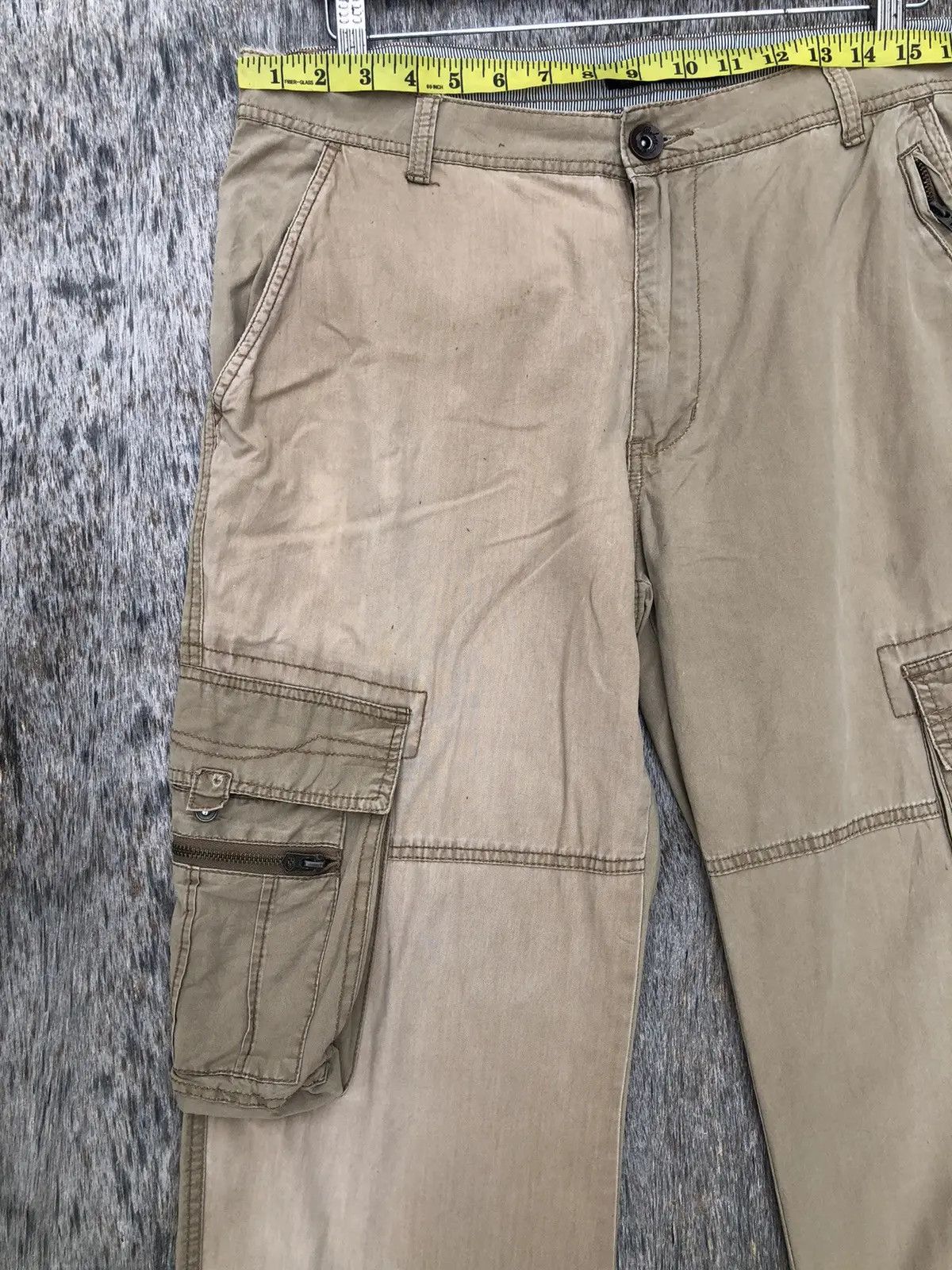 Japanese Brand × Vintage Vintage Cargo Pants 8 Pocket Rare Design Size US 36 / EU 52 - 4 Thumbnail