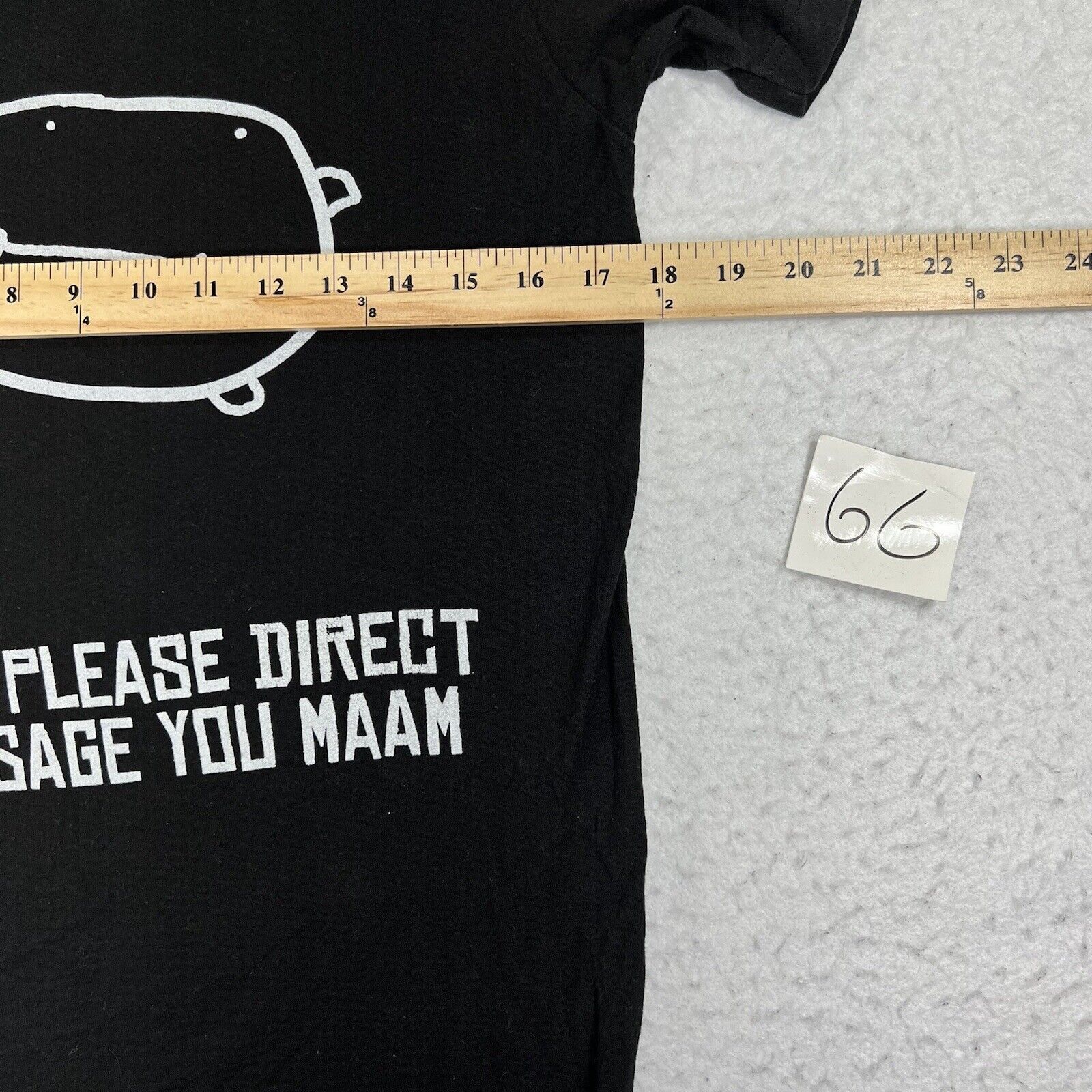 Tultex May I Please Direct Message You Ma'am Small Graphic T Shirt Size US S / EU 44-46 / 1 - 11 Thumbnail