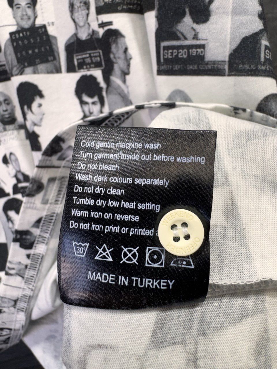 Weekend Offender Weekend Offender Serial Killer Archive Mugshot Polo Shirt Size US XXL / EU 58 / 5 - 15 Thumbnail
