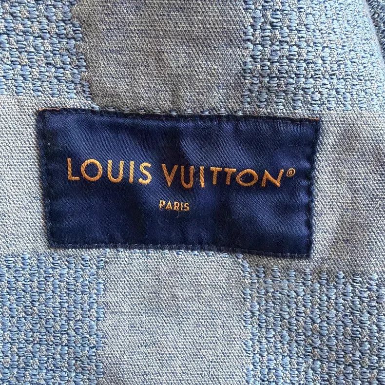 Louis Vuitton Louis Vuitton SS24 3D plaid jacquard denim jacket Size US M / EU 48-50 / 2 - 2 Thumbnail
