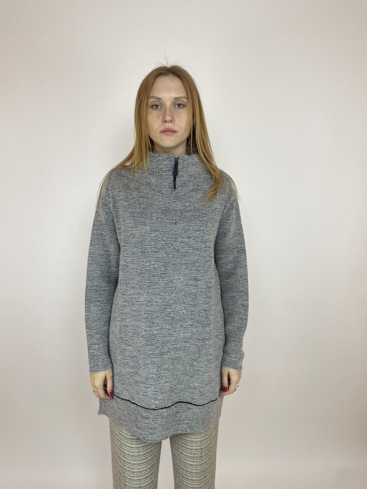Annette Gortz × Designer annette gortz wool long sweater half zip Womens size XL Size XL / US 12-14 / IT 48-50 - 1 Thumbnail