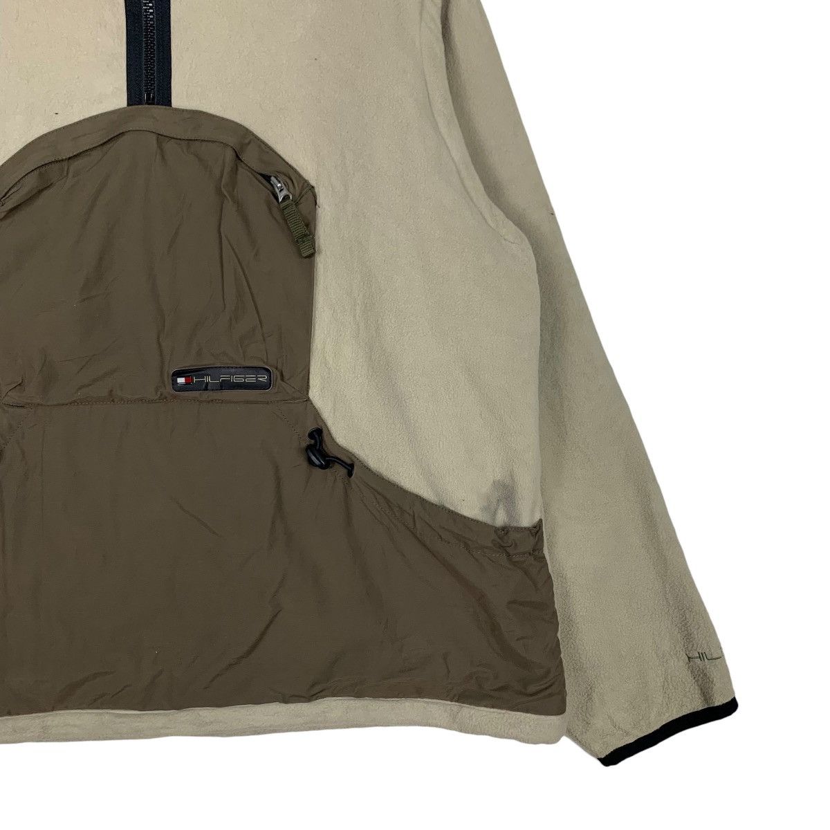 Tommy Hilfiger TOMMY HILFIGER Half Zip Turtle Neck Pullover Fleece #0032-C3 Size US L / EU 52-54 / 3 - 5 Thumbnail
