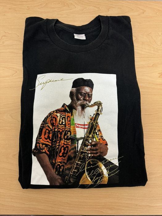 Supreme pharoah sanders tee sales black