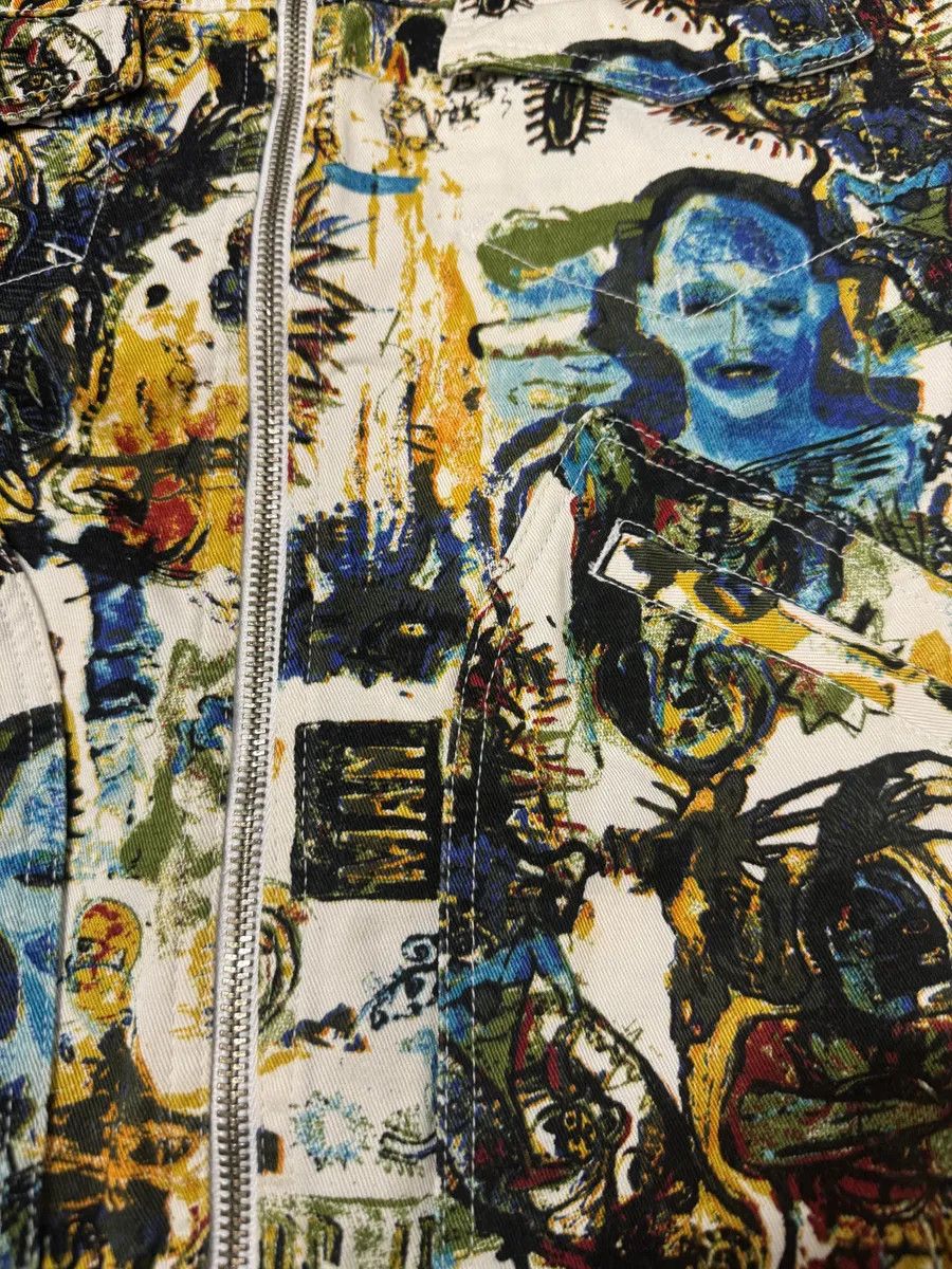 Jean Paul Gaultier SS2000 Jean Paul Gaultier Basquiat Zip-up Coach Jacket Size XS / US 0-2 / IT 36-38 - 6 Thumbnail