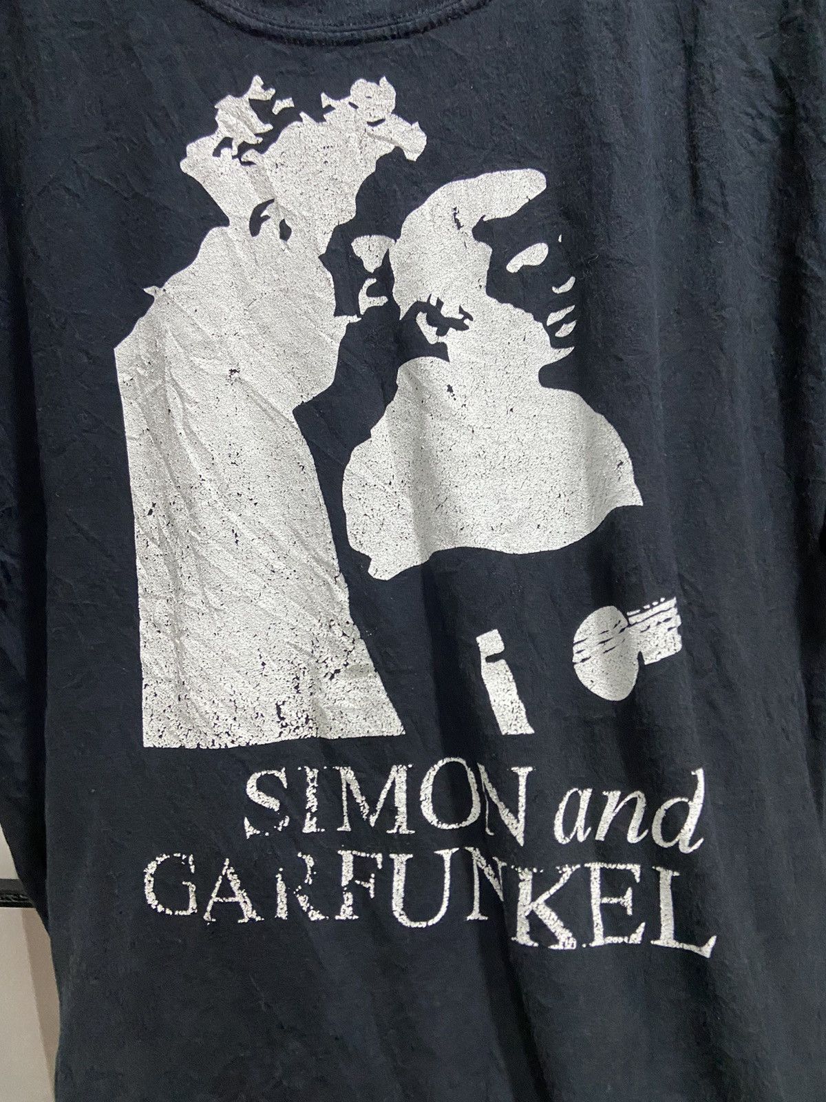 Band Tees × Vintage Simon And Garfunkel Folk Rock Duo tshirt Size US XL / EU 56 / 4 - 3 Thumbnail