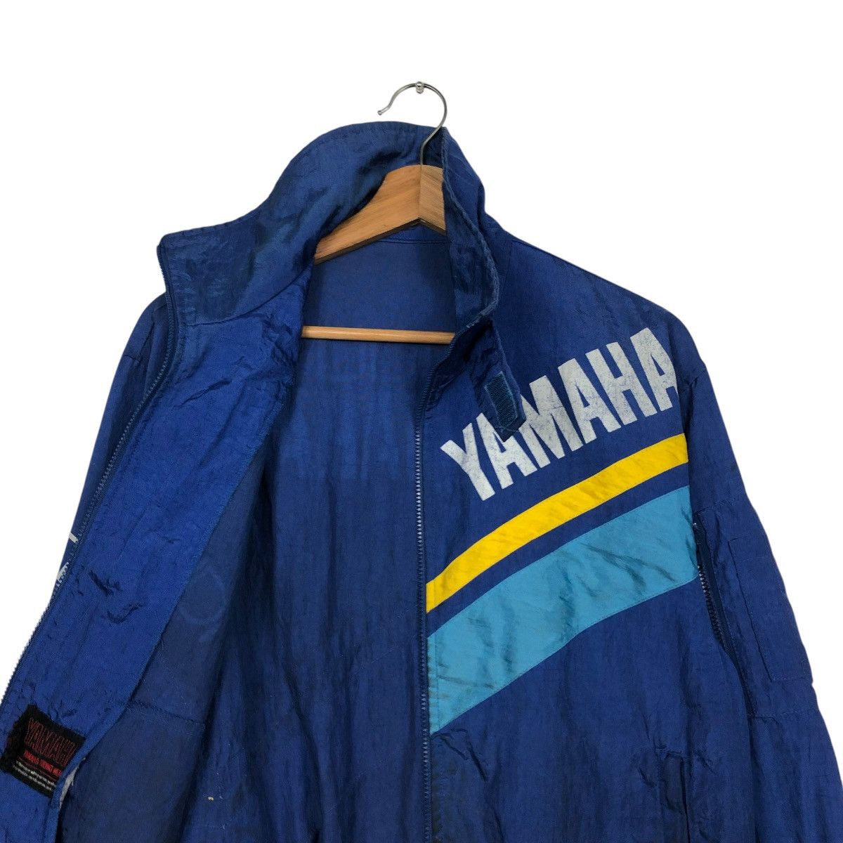 Vintage 🔥VINTAGE BOMBER JACKET RACING SONAUTO YAMAHA BIG LOGO Size US M / EU 48-50 / 2 - 14 Thumbnail