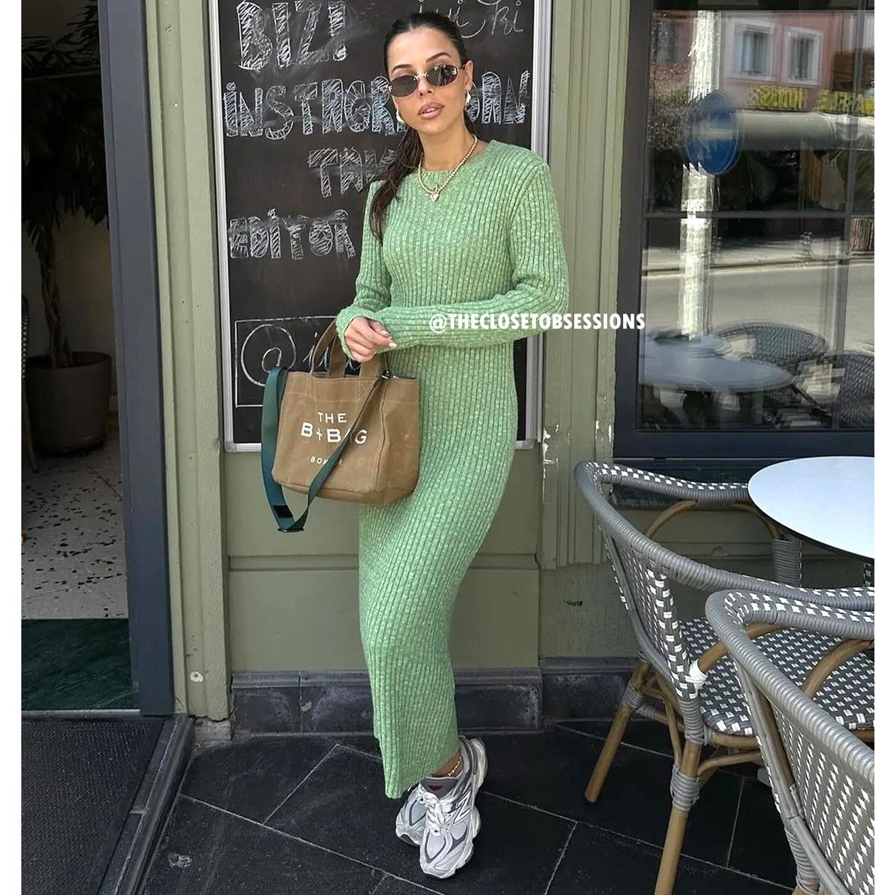Mango MANGO Ribbed Knit Maxi Dress NWT – Blogger Favorite – Size 8 Size M / US 6-8 / IT 42-44 - 16 Thumbnail