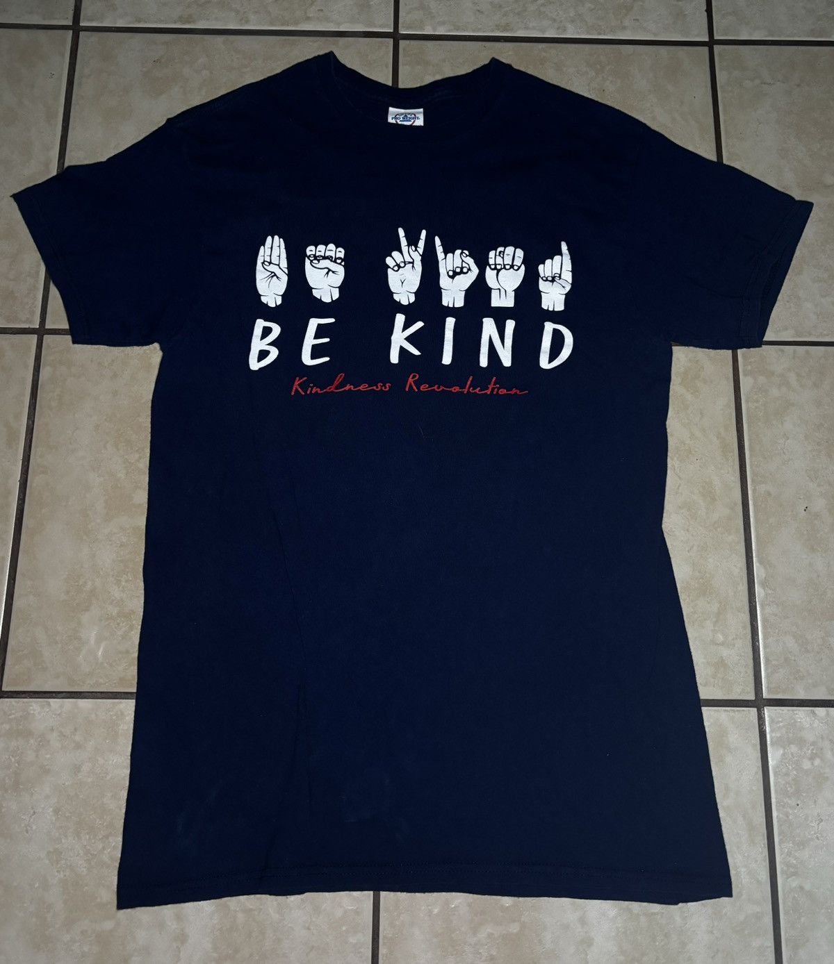 Other Be kind Navy blue T-shirt Size US M / EU 48-50 / 2 - 1 Preview
