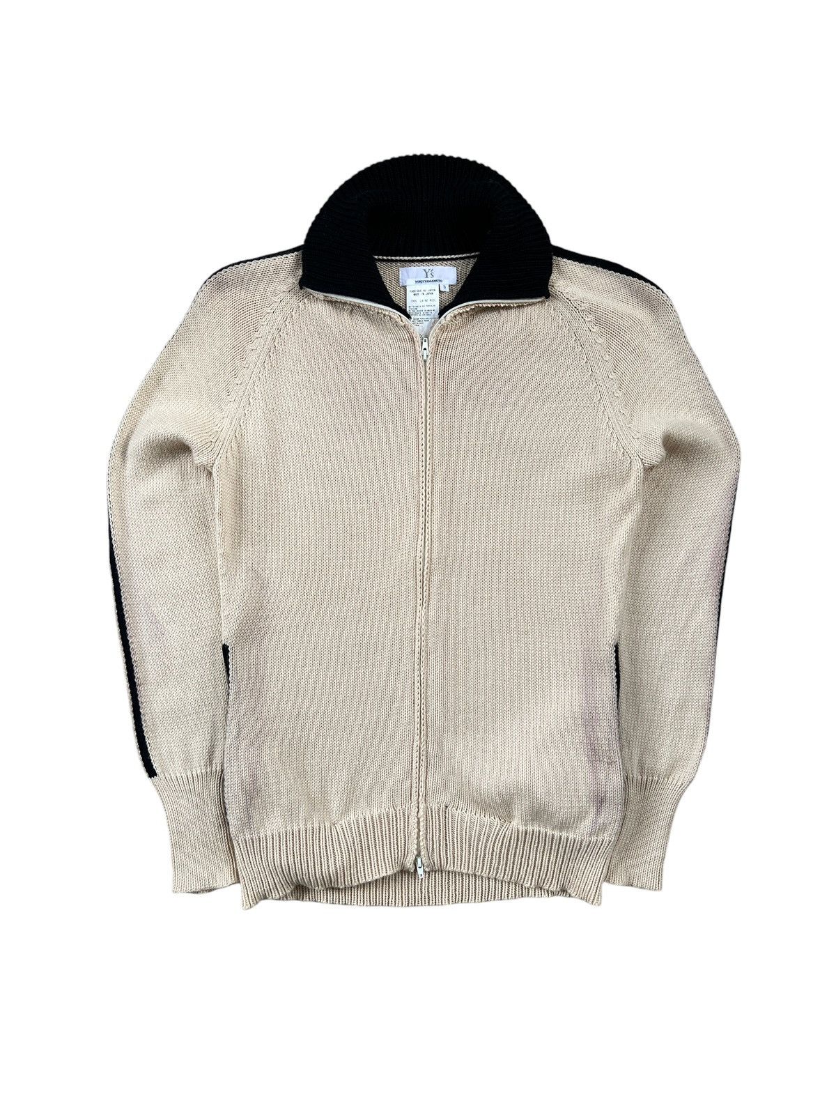 Yohji Yamamoto Vintage Y’s Wool Zipper sweater Size S / US 4 / IT 40 - 3 Thumbnail