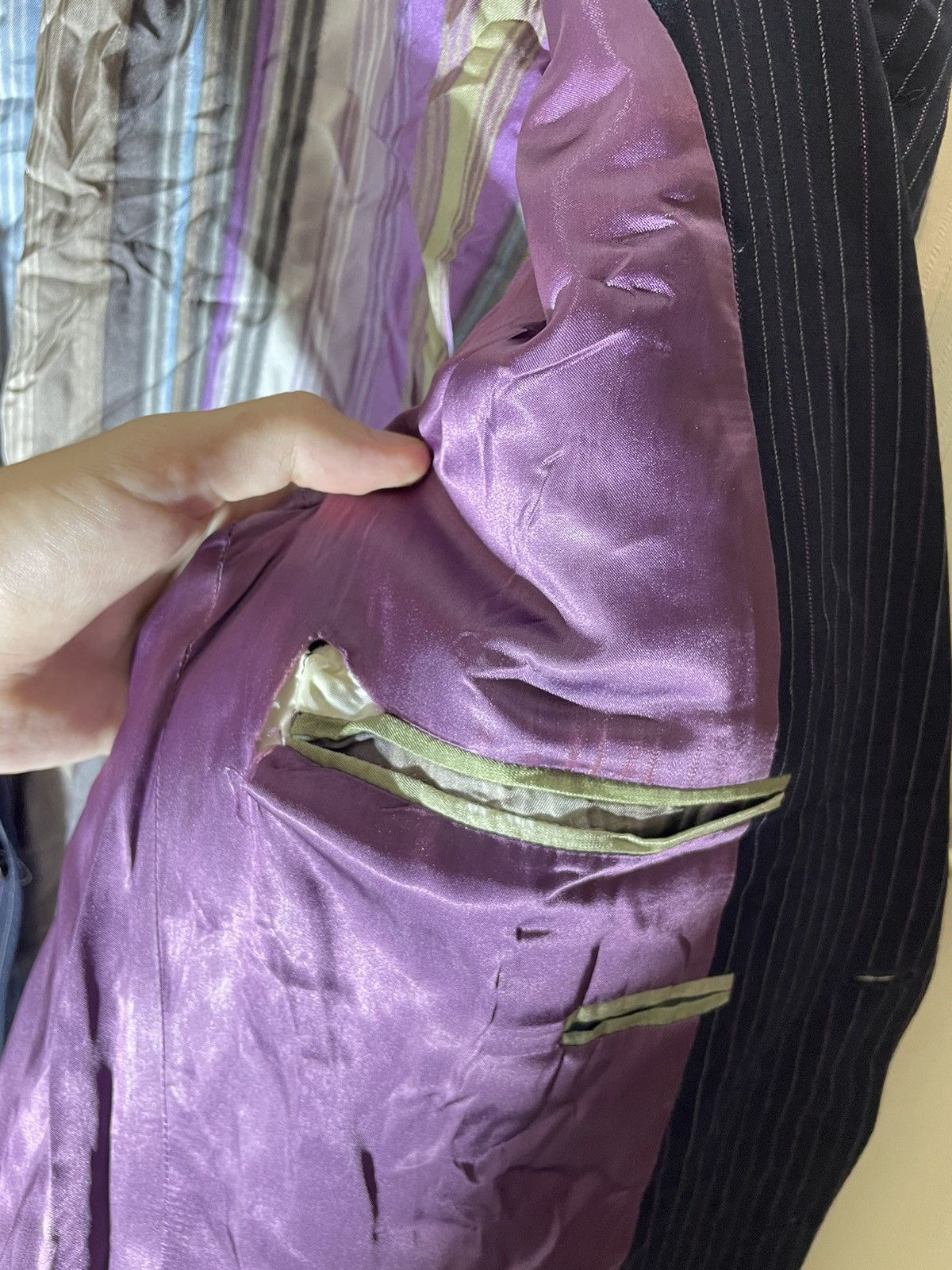 Designer × Etro Etro Vintage Wool Blazer Size 54R - 12 Thumbnail