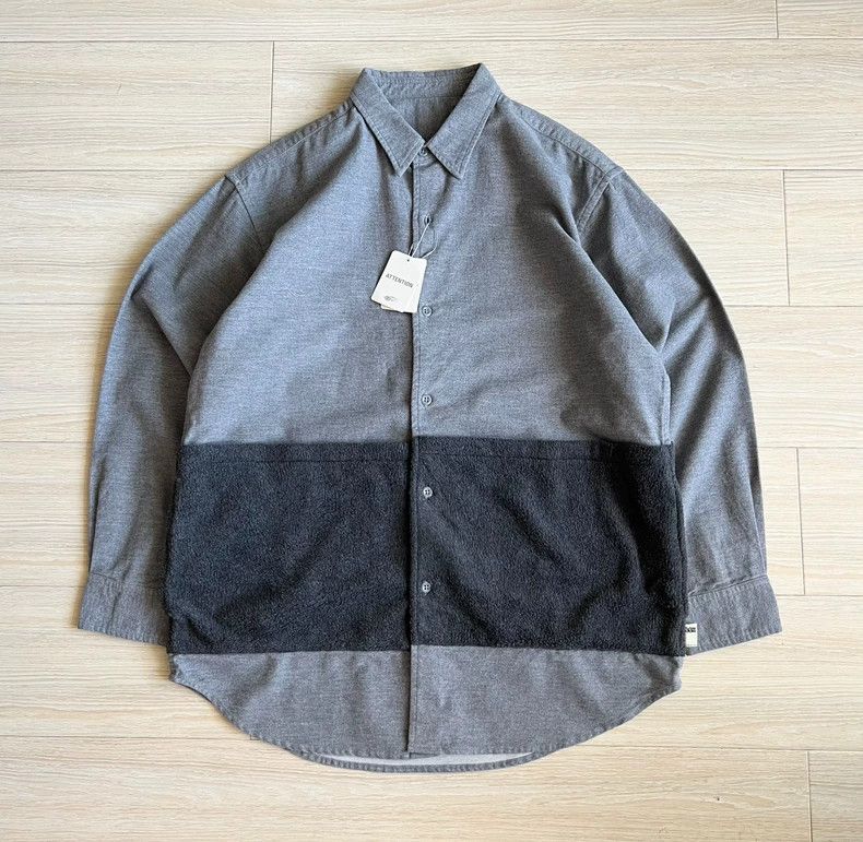 Beams SSZ Panda Patchwork Shirt - dmc