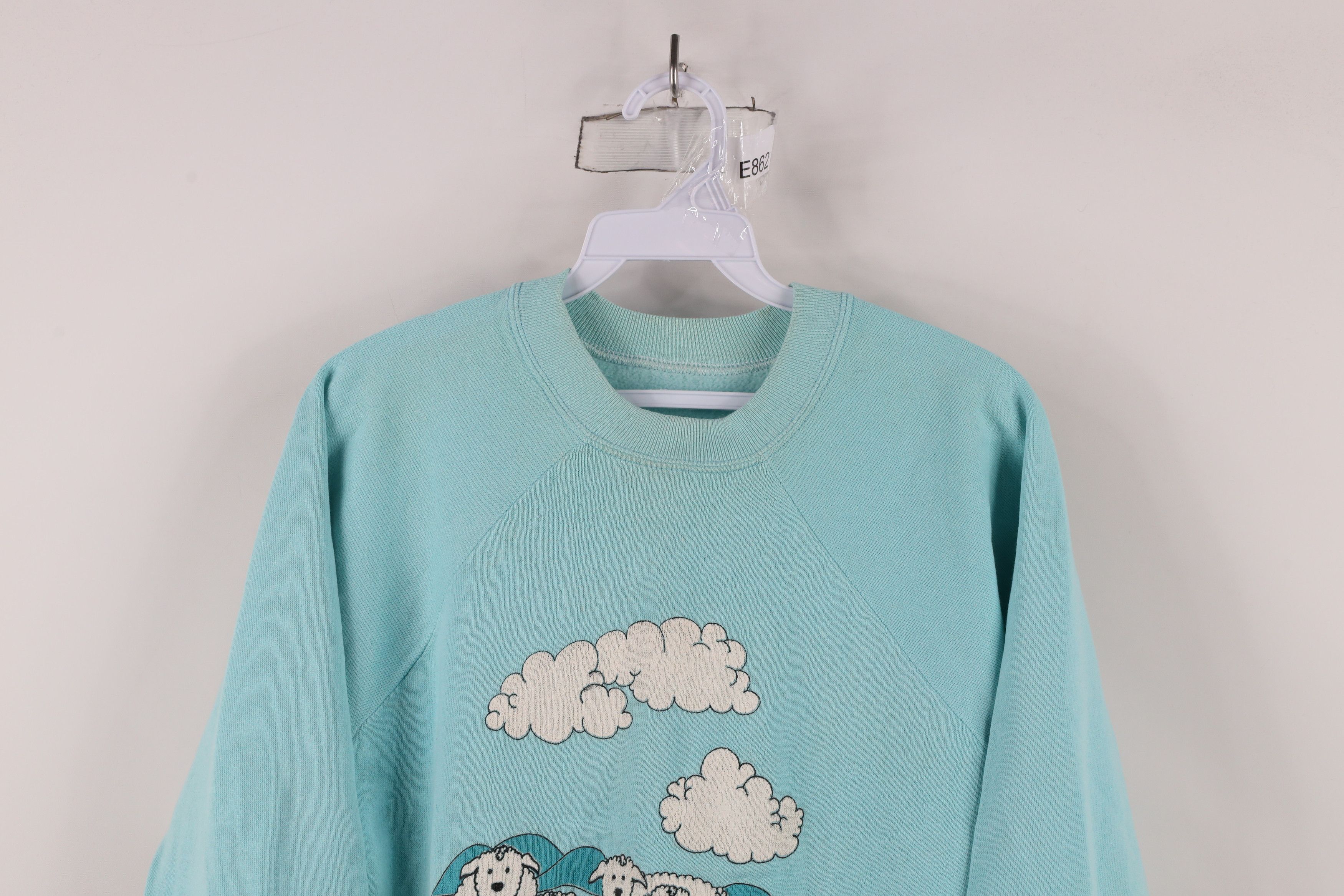 Vintage Vintage 80s 90s Sheep Camp Michindoh Sweatshirt USA Size M / US 6-8 / IT 42-44 - 2 Thumbnail