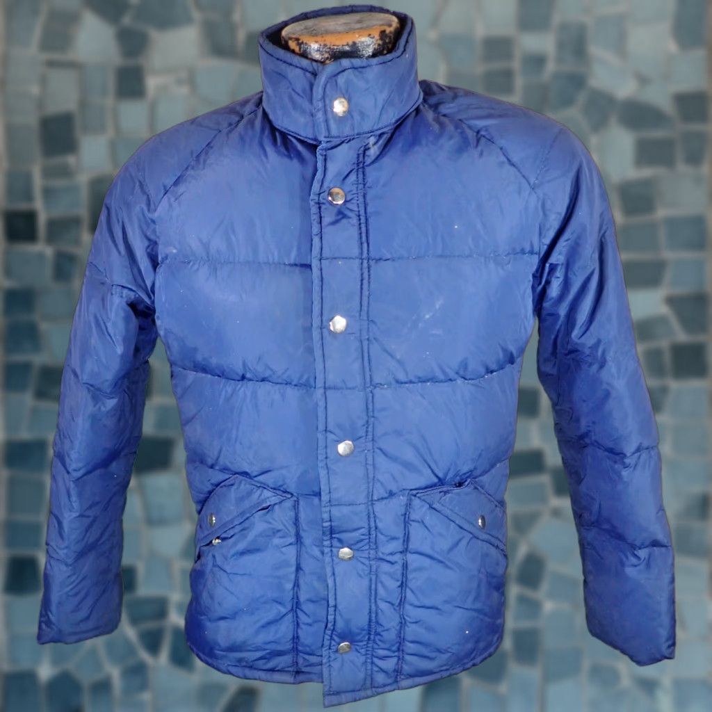 Vintage Natural High Jacket Vintage 80s 90s Ski Winter Down Puffer Coat Blue Womens Size S Size S / US 4 / IT 40 - 1 Thumbnail