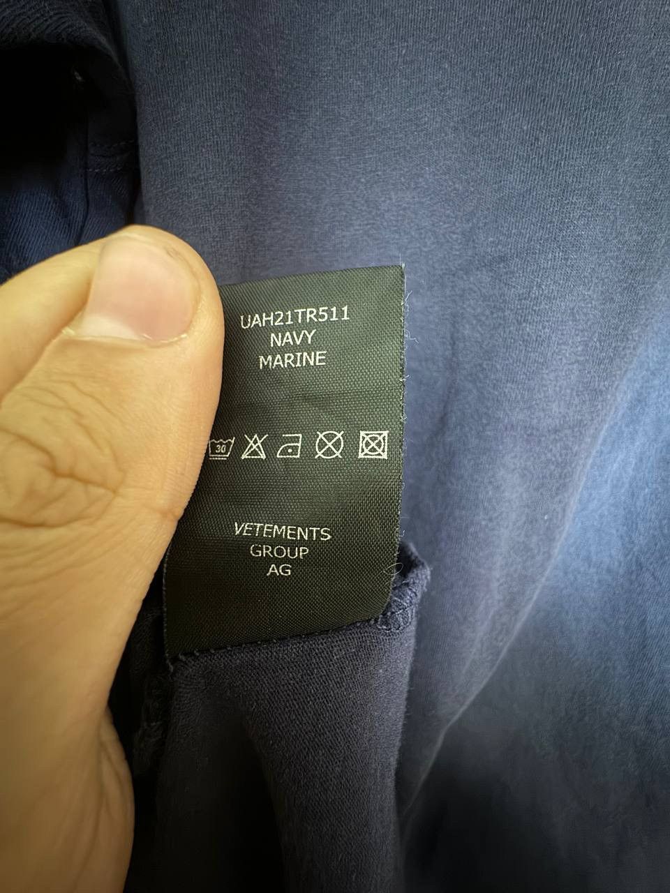 Vetements VETEMENTS POLIZEI TEE Size US L / EU 52-54 / 3 - 5 Thumbnail