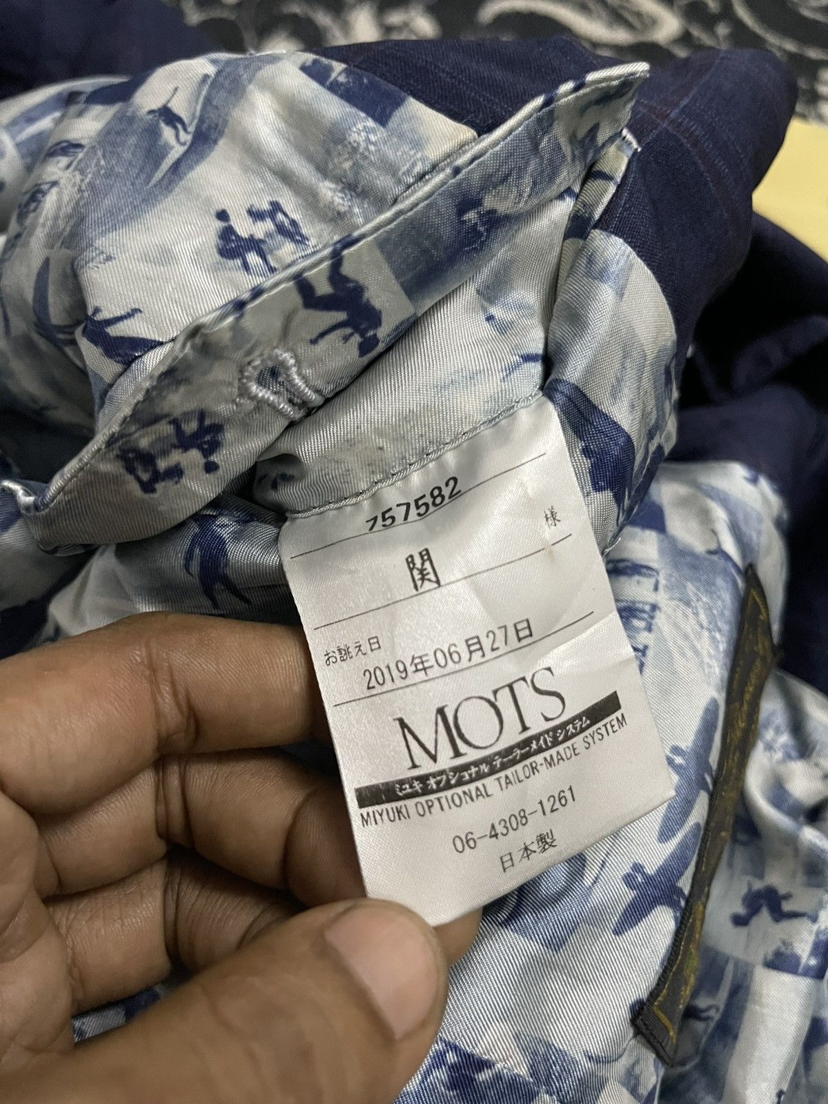 Loro Piana 90s LORO PIANA MOTS PLAID WOOL BLAZZER RARE DESIGN Size US M / EU 48-50 / 2 - 16 Thumbnail