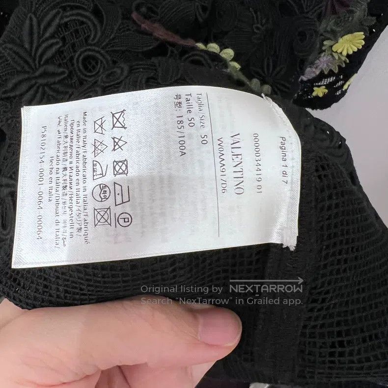Valentino Valentino Heavy work embroidered short-sleeved shirt Size L / US 10 / IT 46 - 4 Thumbnail