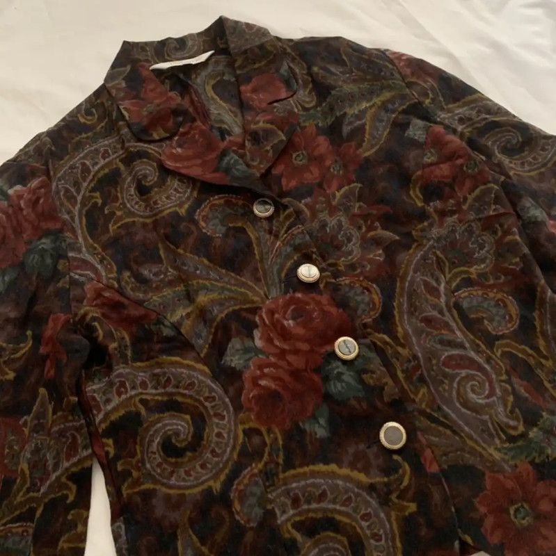 Burberry Burberry Multicolor Wool Women's Top Size M / US 6-8 / IT 42-44 - 1 Thumbnail