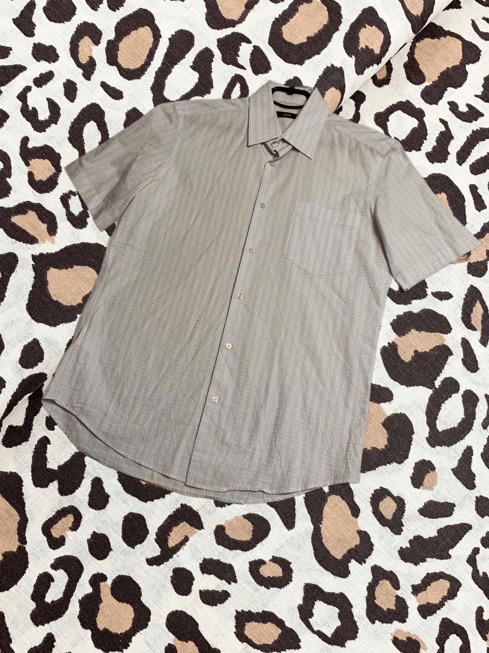 Hugo Boss Hugo Boss Shirt Short Sleeve Vintage Size US XXS / EU 40 - 1 Thumbnail
