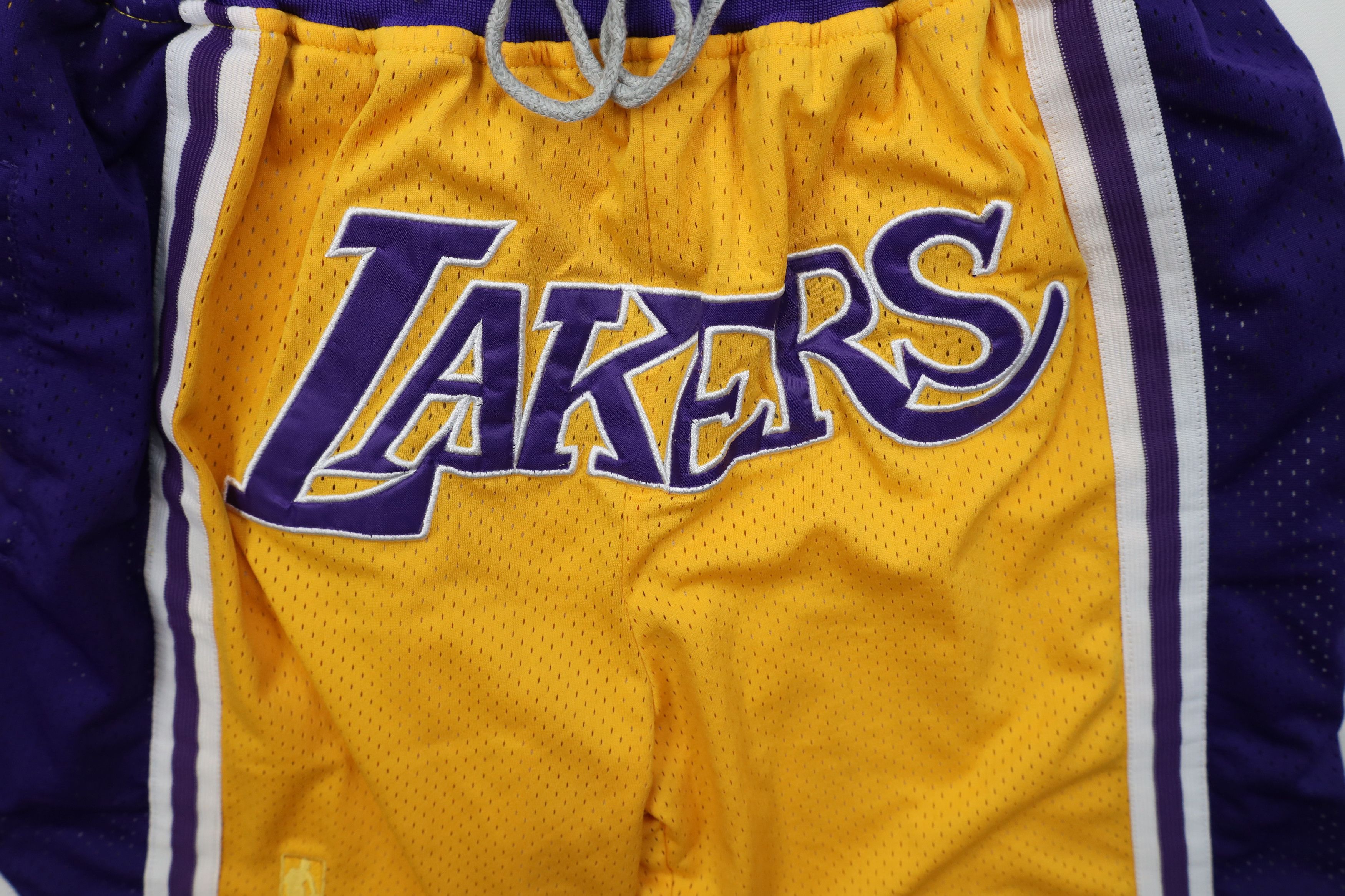 Just Don Just Don 1996/1997 Los Angeles Lakers Basketball Shorts USA Size US 30 / EU 46 - 6 Thumbnail