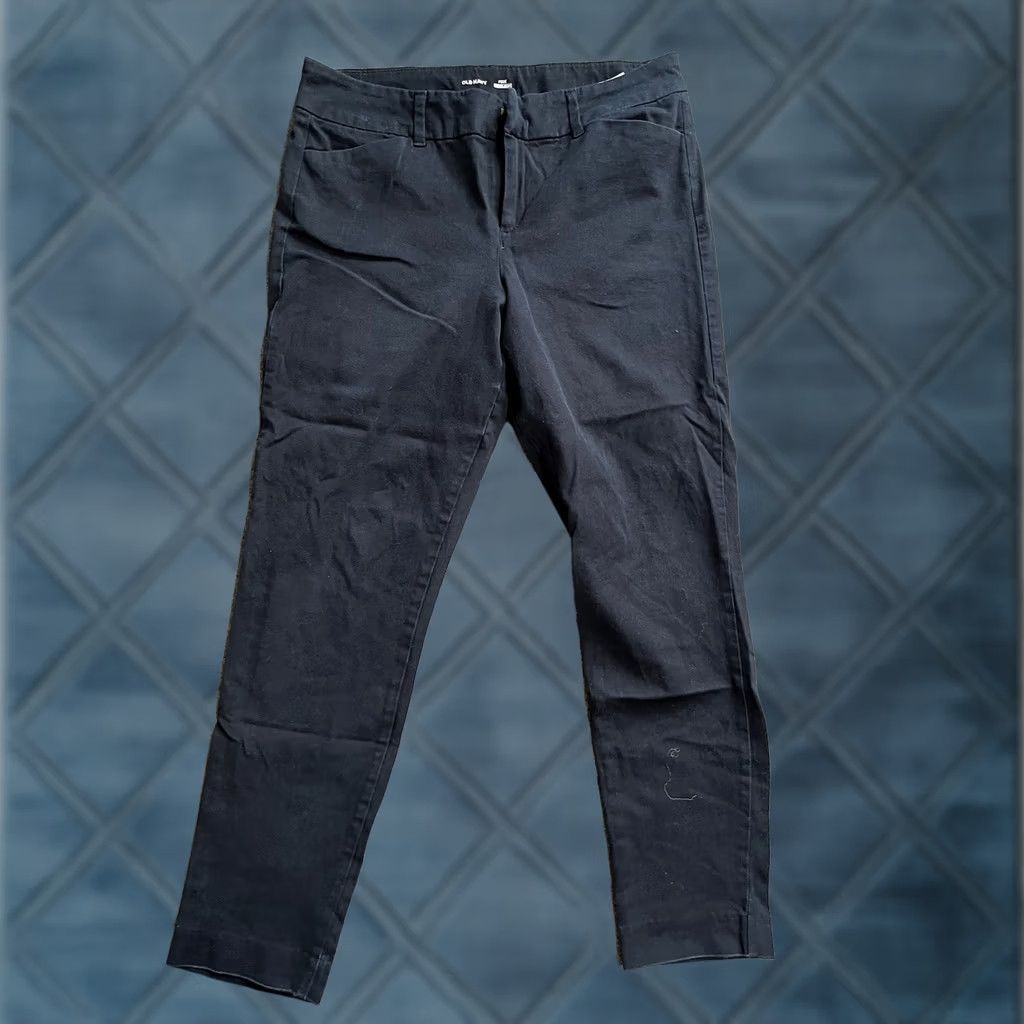Old Navy Old Navy Black Pixie Skinny Ankle Pants Women Size 6 Pockets Size 28" / US 6 / IT 42 - 1 Thumbnail