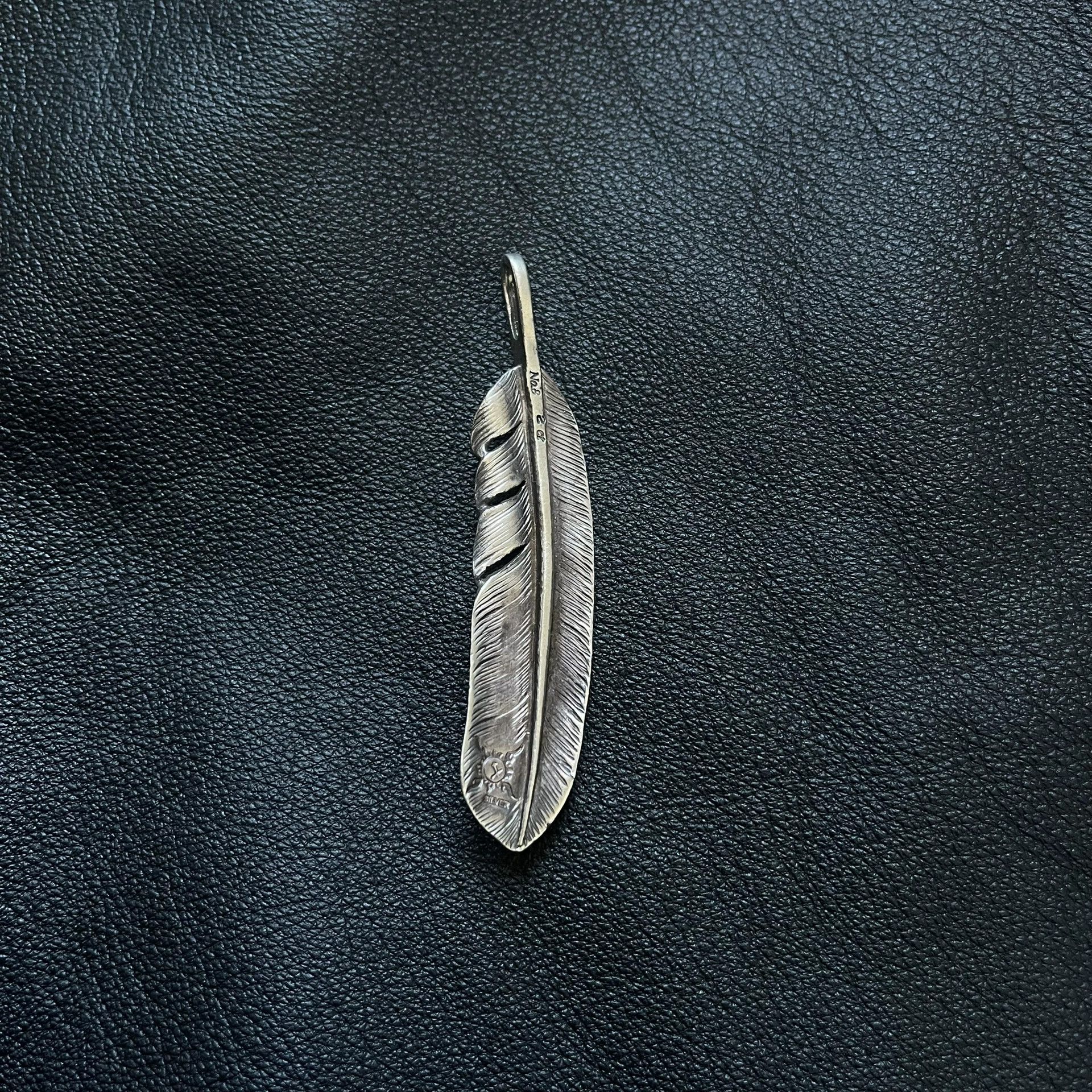 First Arrow's First Arrows No.8 Turquoise Feather Vintage XL Size ONE SIZE - 2 Thumbnail