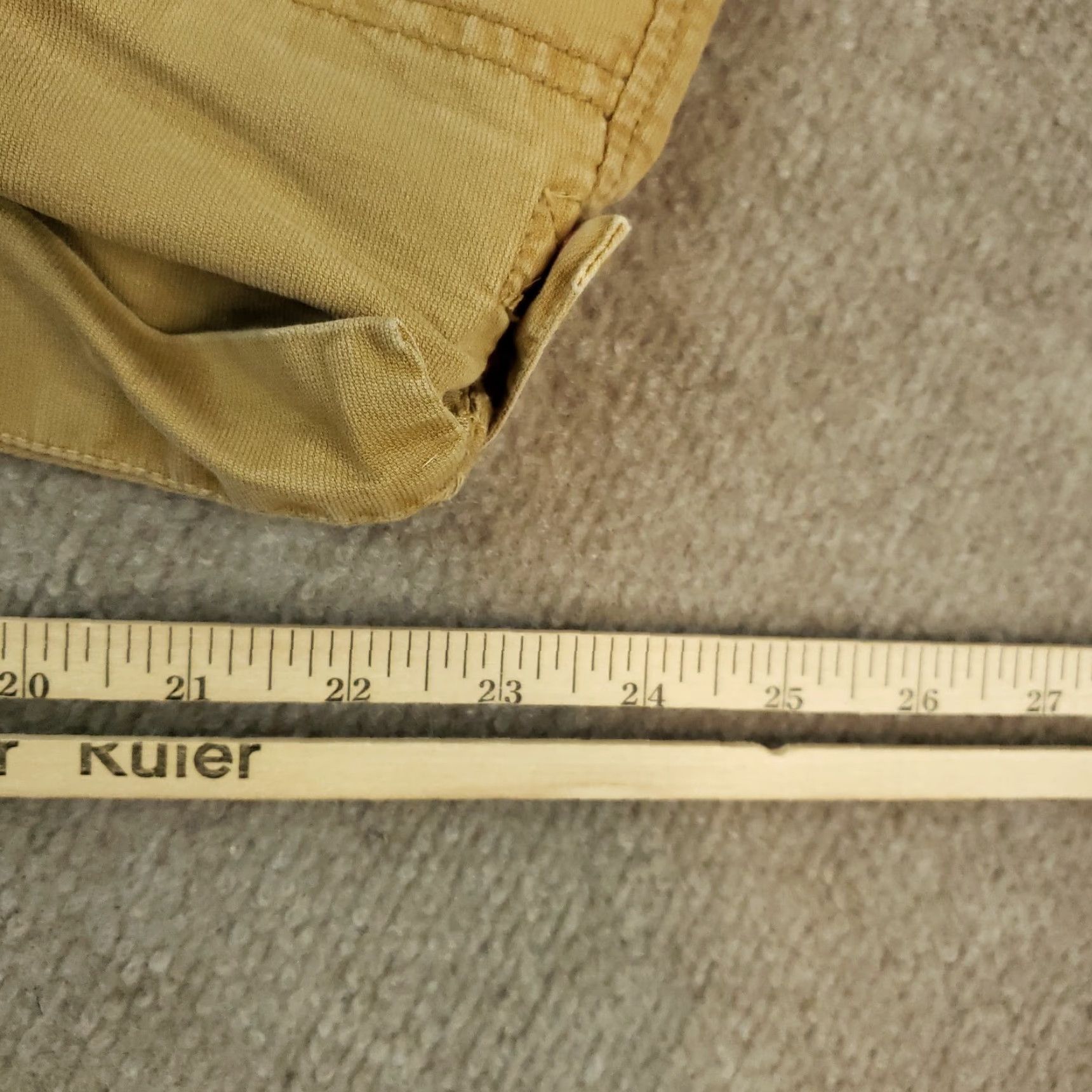 American Eagle Outfitters American Eagle Shorts Womens Size 2 Brown Roll Up Casual Summer Stretch Size 29" - 4 Thumbnail