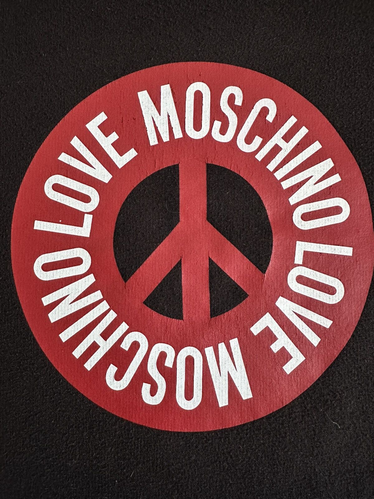 Moschino Moschino Love sweatshirt big logo Size US XL / EU 56 / 4 - 7 Thumbnail