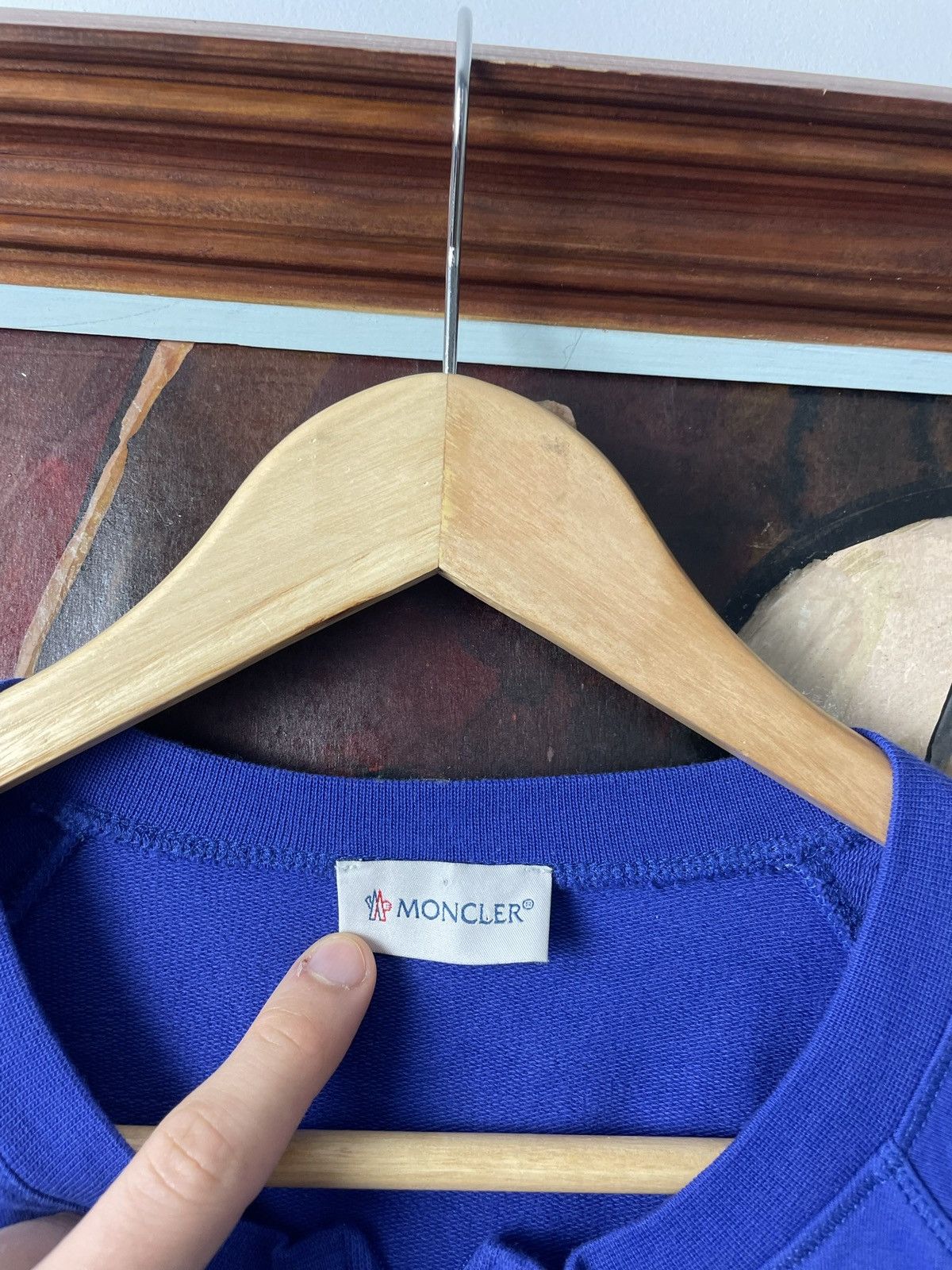 Moncler Moncler polo tee zip women mini logo designer royal blue y2k Size XS / US 0-2 / IT 36-38 - 4 Thumbnail