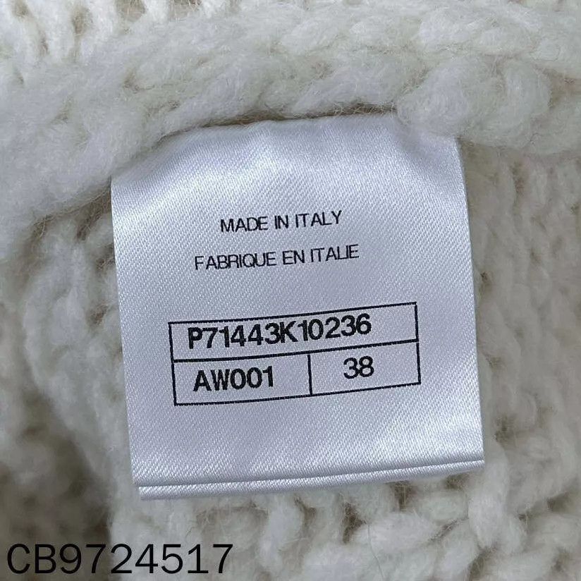 Chanel Chanel Women's Cream White Wool Duster Cardigan 38 99 New Size S / US 4 / IT 40 - 7 Thumbnail